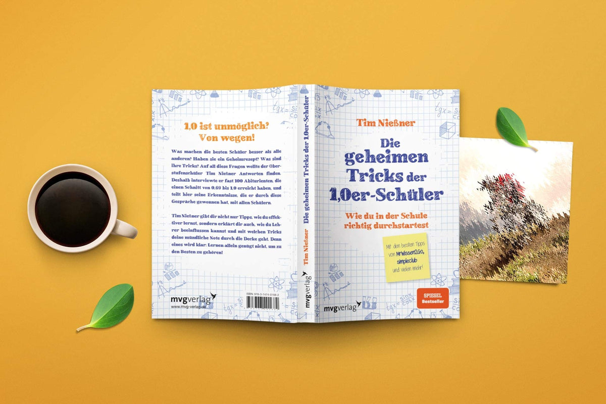 Die geheimen Tricks der 1,0er-Schüler: Wie du in der Schule richtig durchstartest. Mit den besten Tipps von MrWissen2Go, simpleclub und vielen mehr.