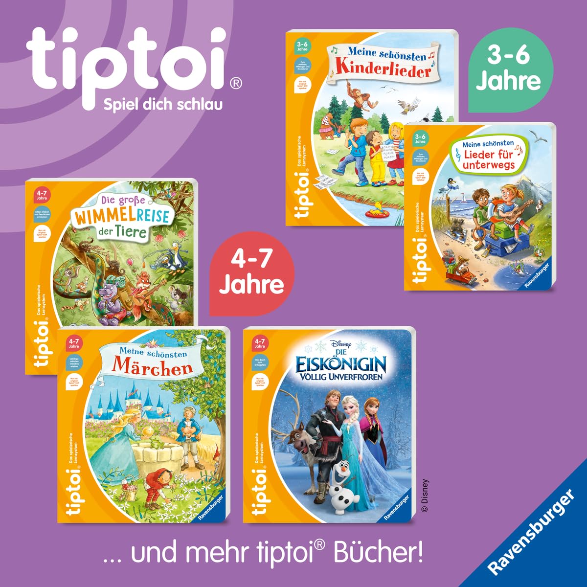 tiptoi® Meine schönsten Weihnachtslieder, Liederbuch ab 3 Jahre für Weihnachten (Liederbücher)