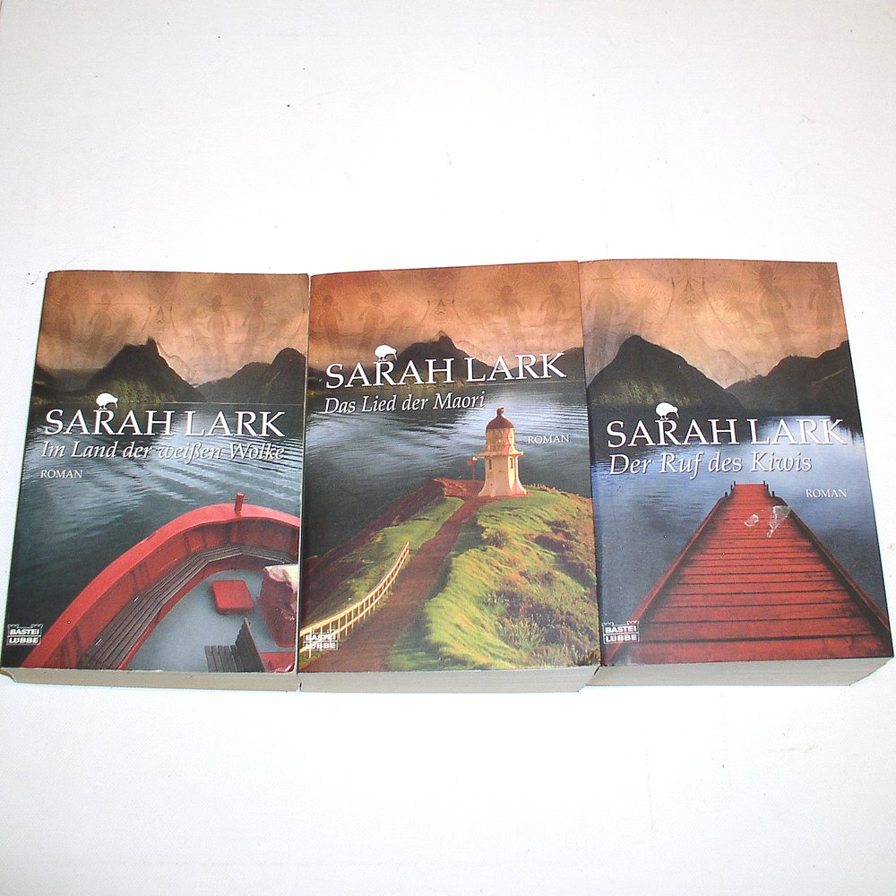 Sarah Link ´s Neuseeland-Saga: 1. Im Land der weißen Wolke , 2. Das Lied der Maori , 3. Der Ruf des Kiwis