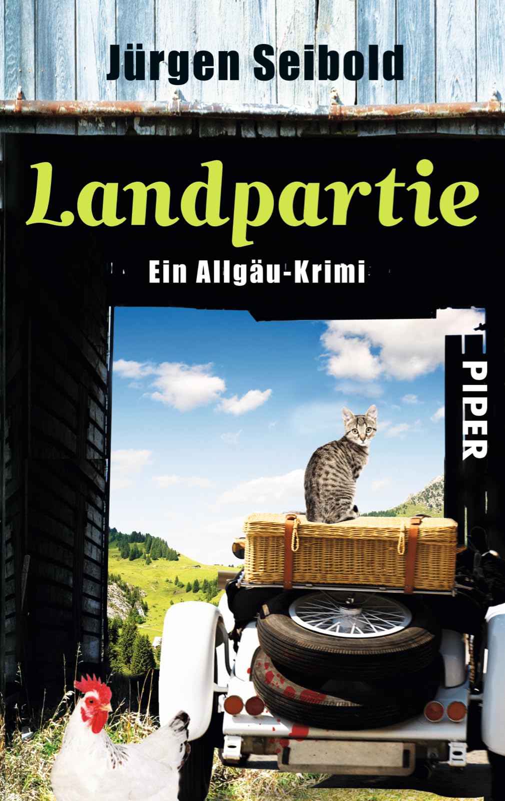 Landpartie (Allgäu-Krimis 3): Ein Allgäu-Krimi (Allgäu-Krimis: Kommissar Hansen ermittelt, Band 3)