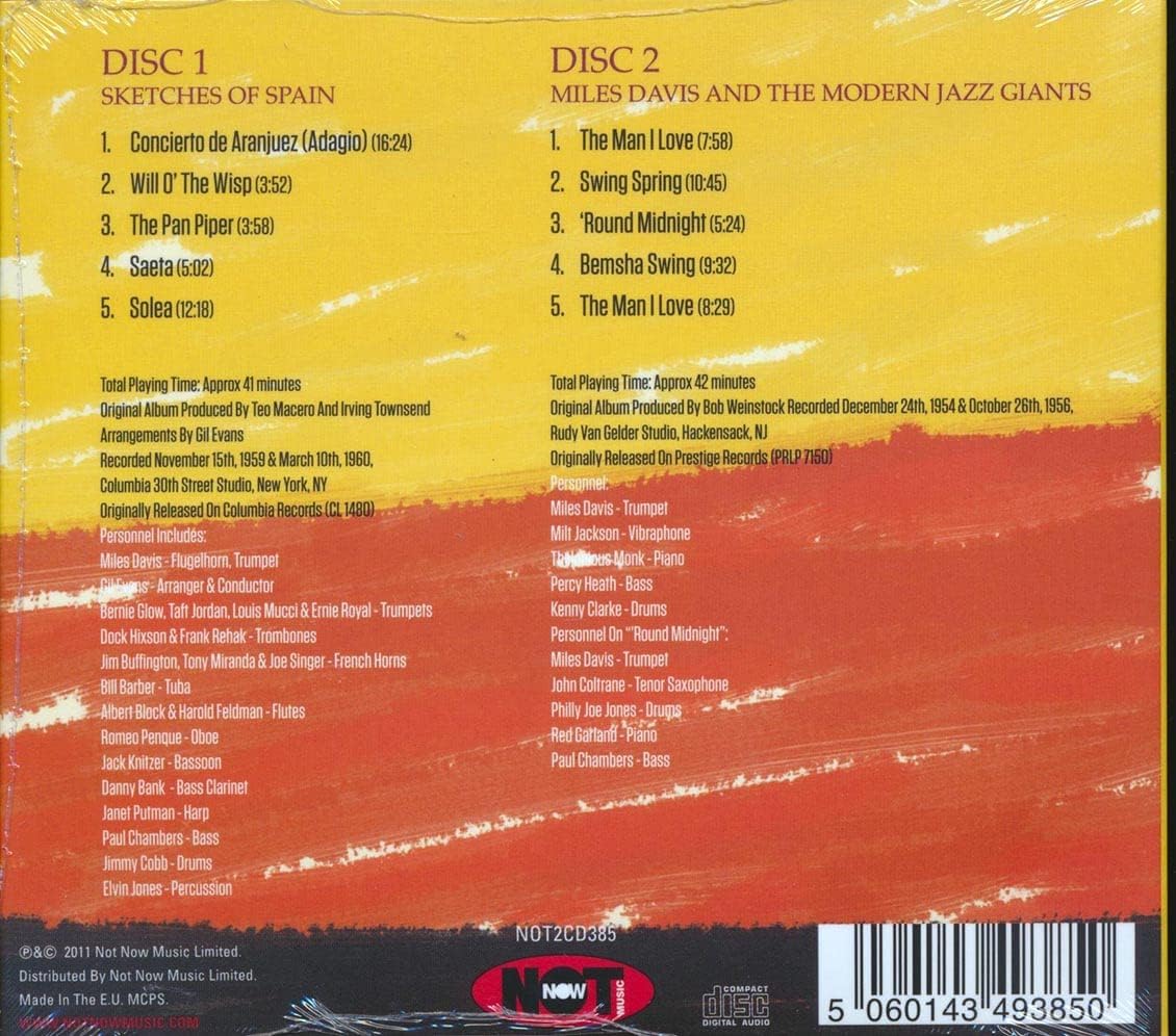 Sketches of Spain + M.Davis & the Modern Jazz Gian