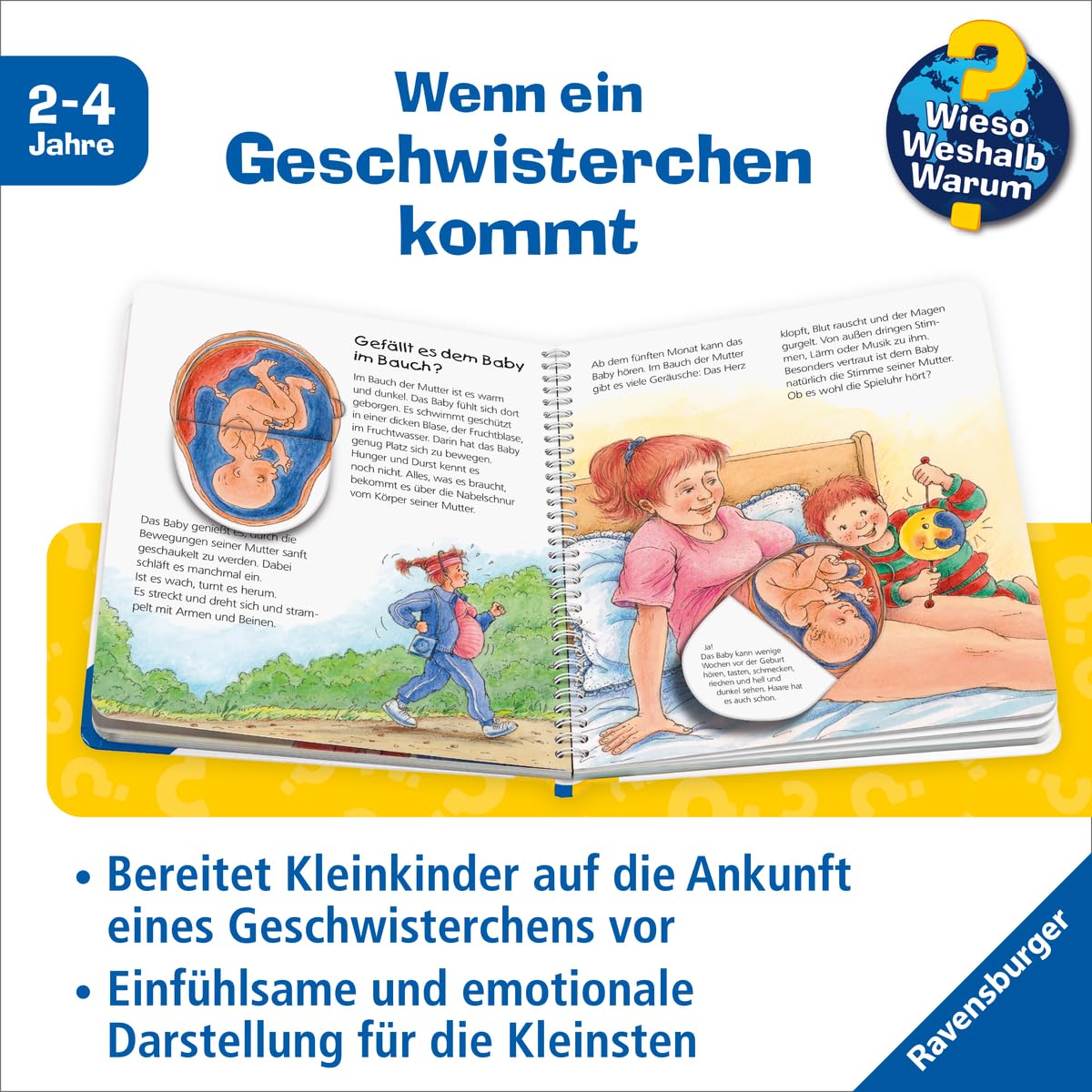 Wieso? Weshalb? Warum? junior, Band 12 - Unser Baby (Sachbuch ab 2 Jahre - mit Klappen) (junior, 12)