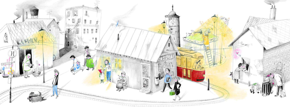 Guten Morgen, kleine Straßenbahn!: Ausgezeichnet mit dem Österreichischen Kinder- und Jugendbuchpreis 2017