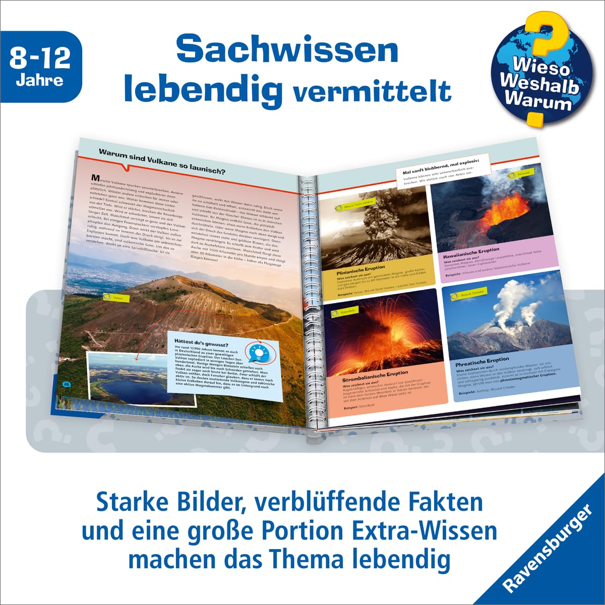 Wieso? Weshalb? Warum? ProfiWissen, Band 25 - Vulkane (Sachbuch ab 8 Jahre) (ProfiWissen, 25)