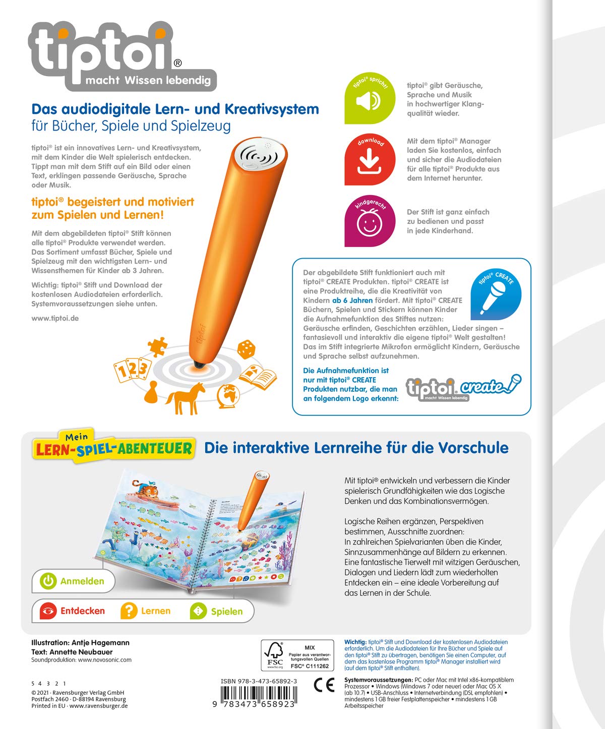 tiptoi® Logisches Denken (tiptoi® Mein Lern-Spiel-Abenteuer)