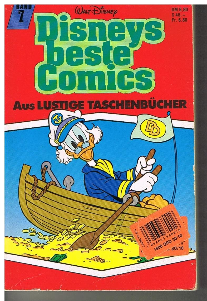 Lustiges Taschenbuch LTB - Die besten Comics / Disneys beste Comics Band Nr. 7 - Geschichten aus Lustige Taschenbücher 1-118