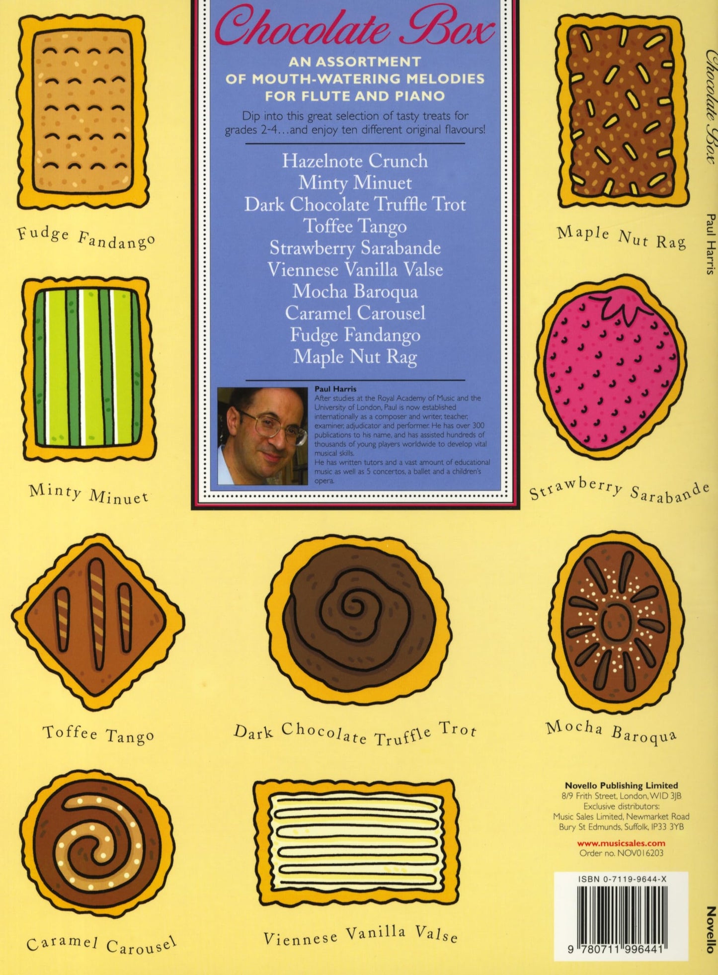 Chocolate Box - 10 Musical Treats. Flöte mit Begleitung.: 10 Musical Treats for Flute and Piano