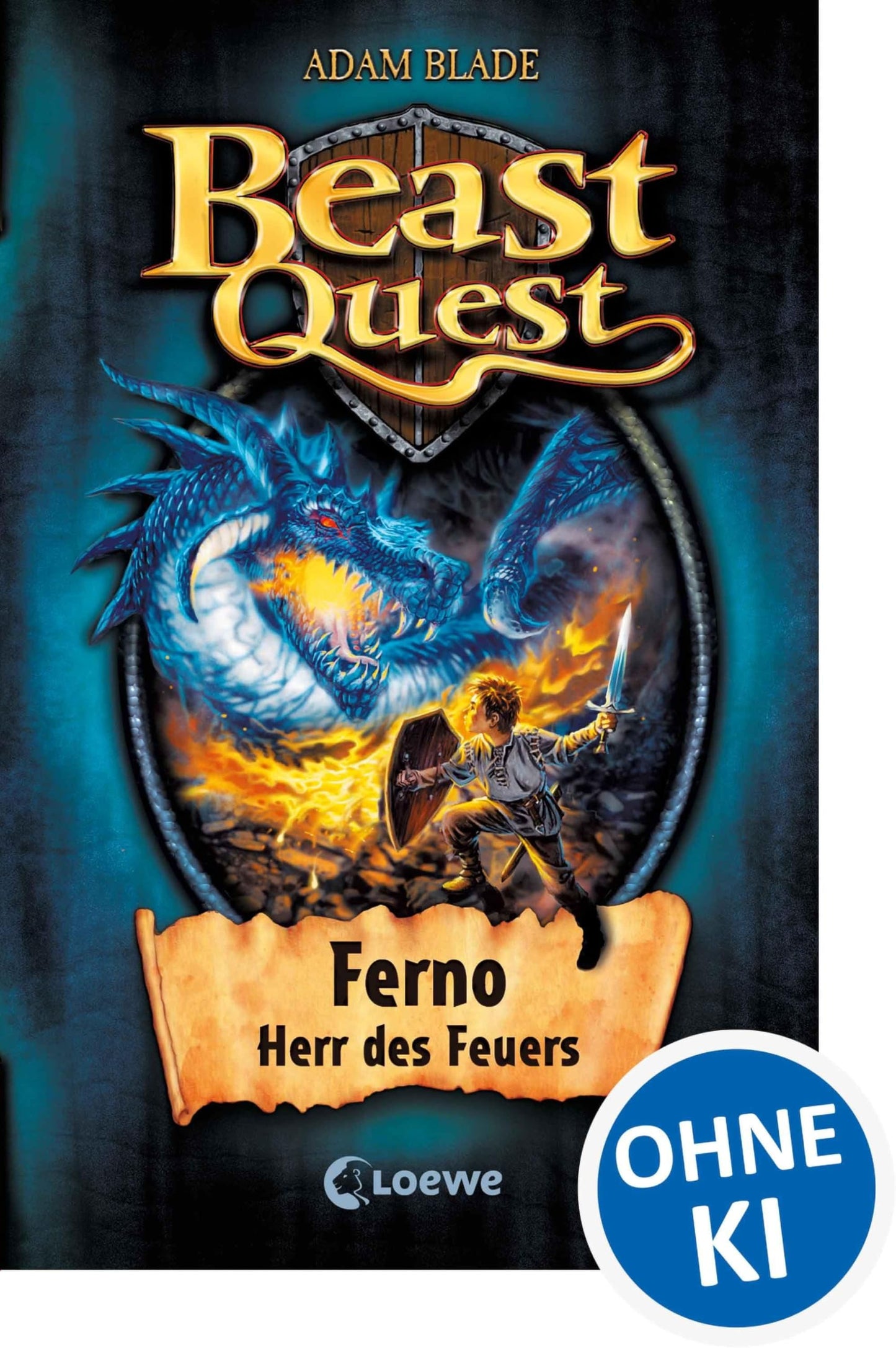 Beast Quest (Band 1) - Ferno, Herr des Feuers: Spannendes Buch ab 8 Jahre