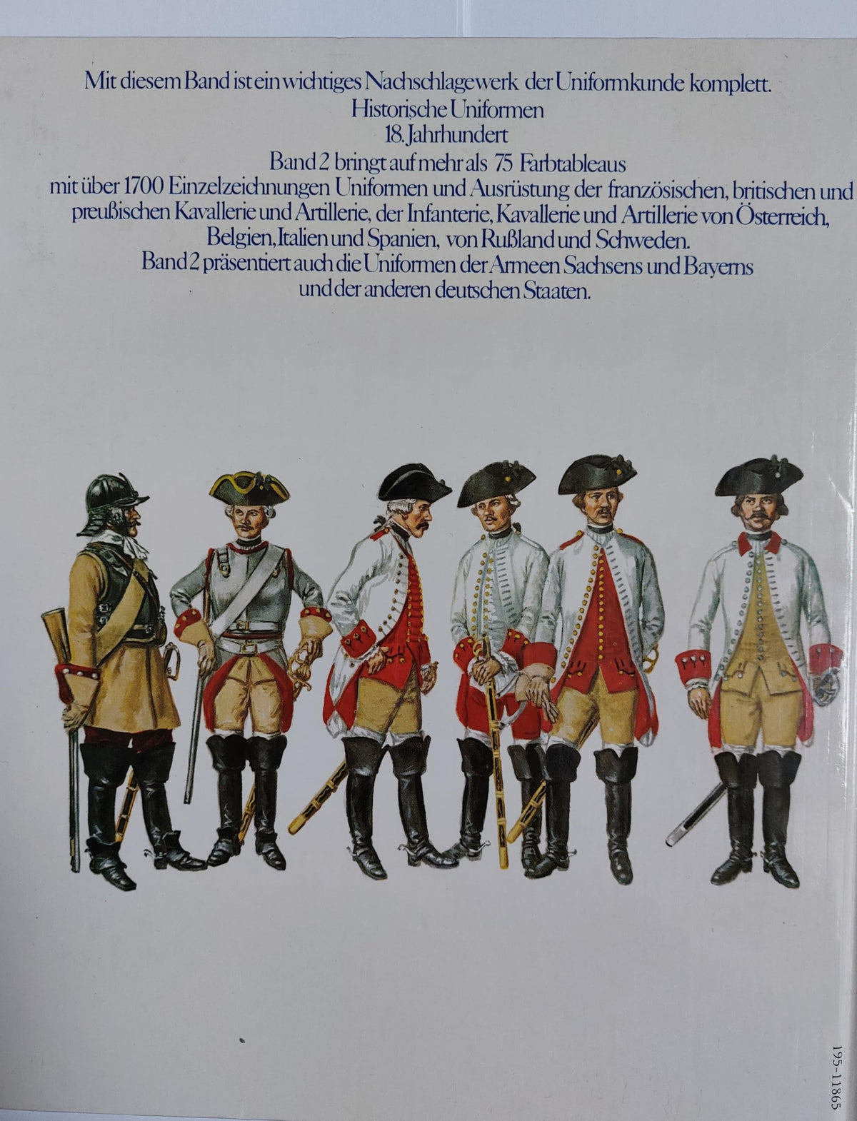Historische Uniformen II. 18. Jahrhundert. Sonderausgabe