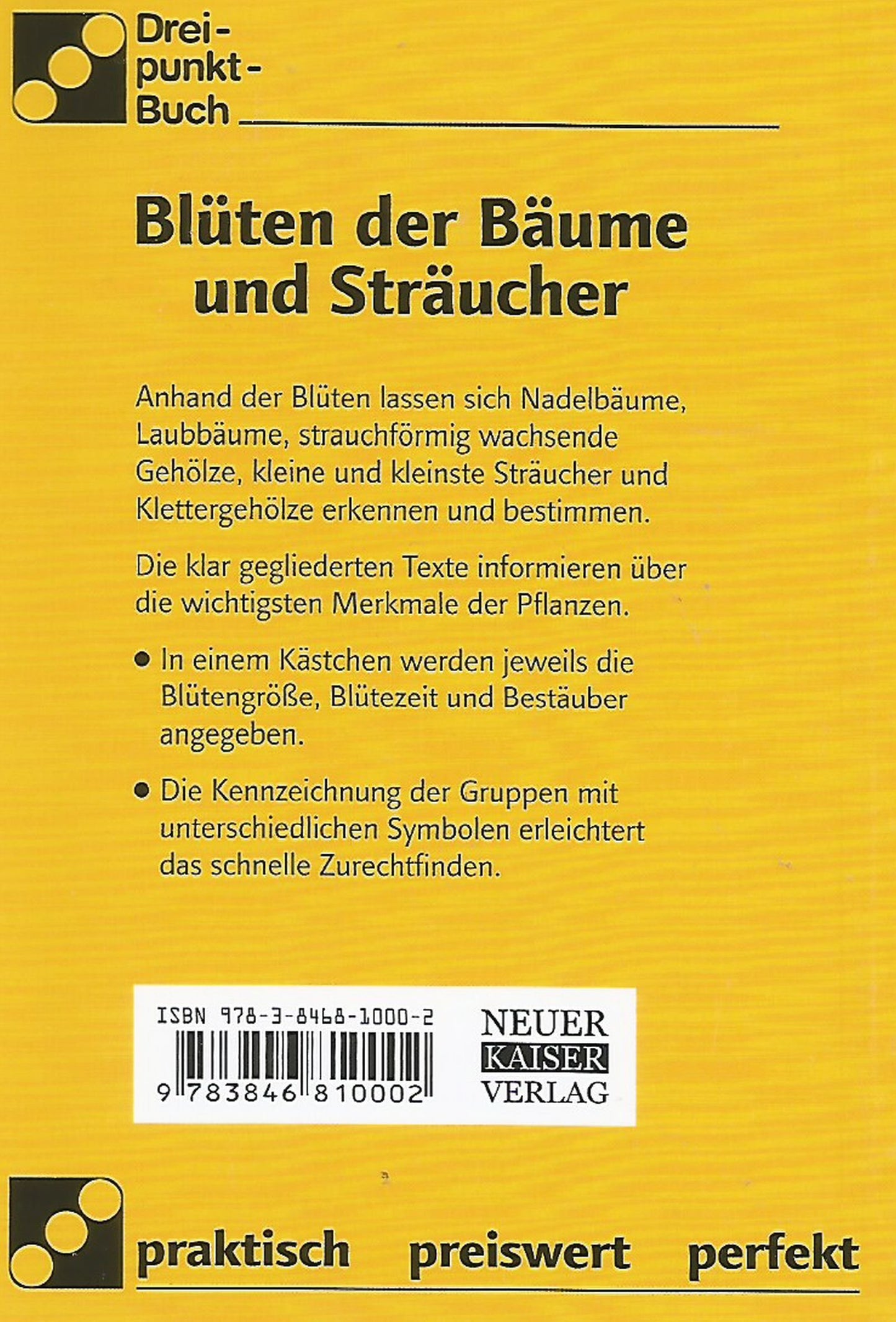 Blüten der Bäume und Sträucher