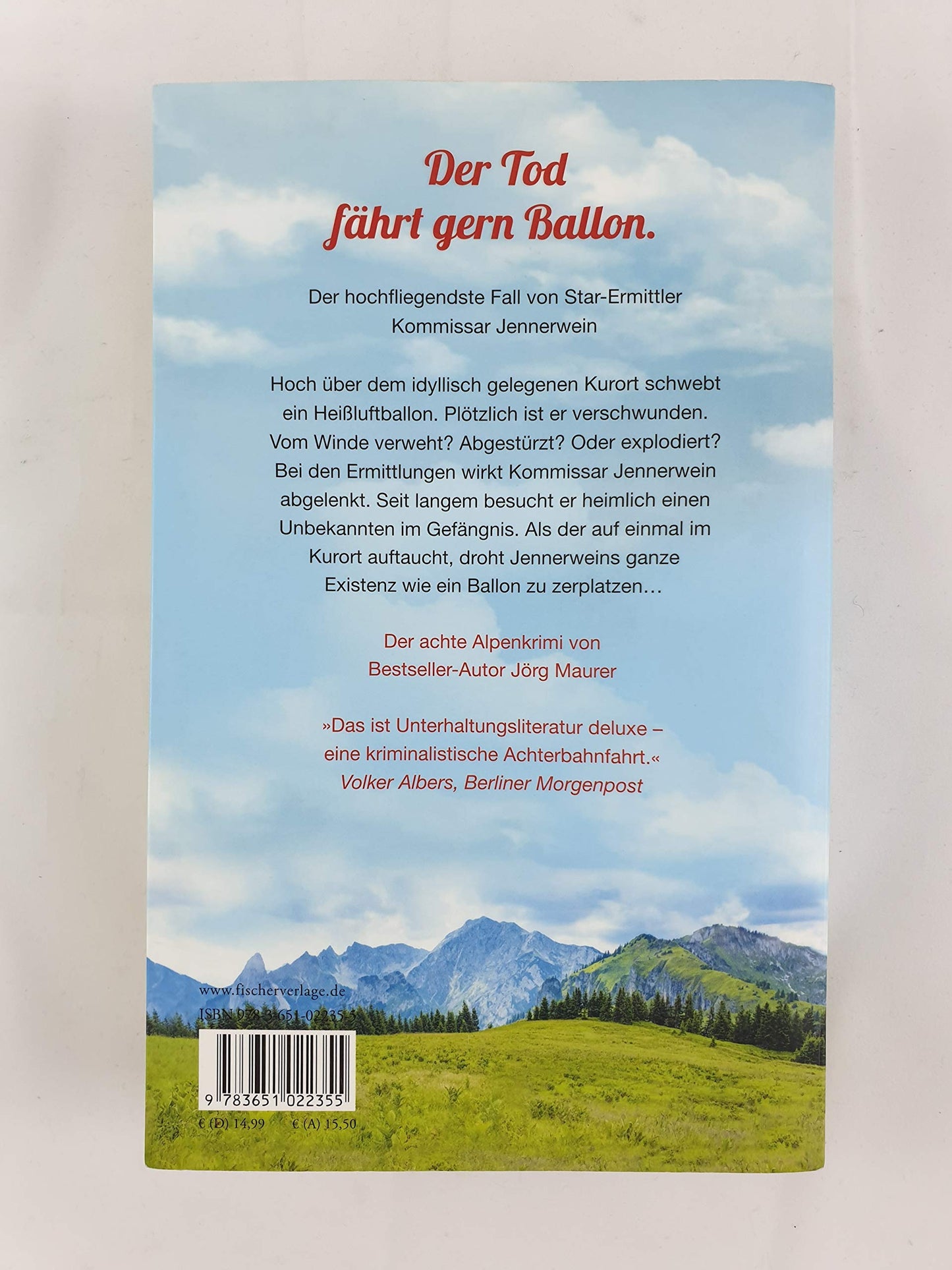 Schwindelfrei ist nur der Tod: Alpenkrimi (Kommissar Jennerwein ermittelt, Band 8)