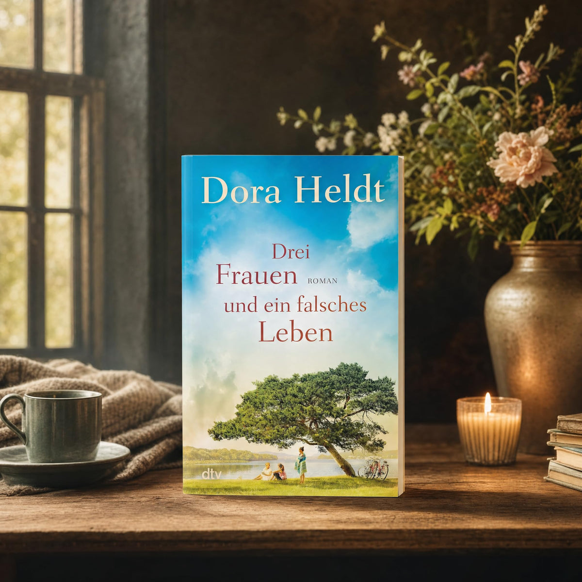 Dora Heldt - Haus am See Reihe Band 1-3 Buchset: Drei Frauen am See, Drei Frauen vier Leben & Drei Frauen und ein falsches Leben - Roman über Freundschaft, Lüge und Liebe mit exklusivem Lesezeichen