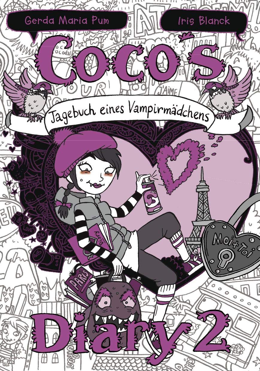 Coco´s Diary - Tagebuch eines Vampirmädchens Band 1-3 plus 1 exklusives Postkartenset