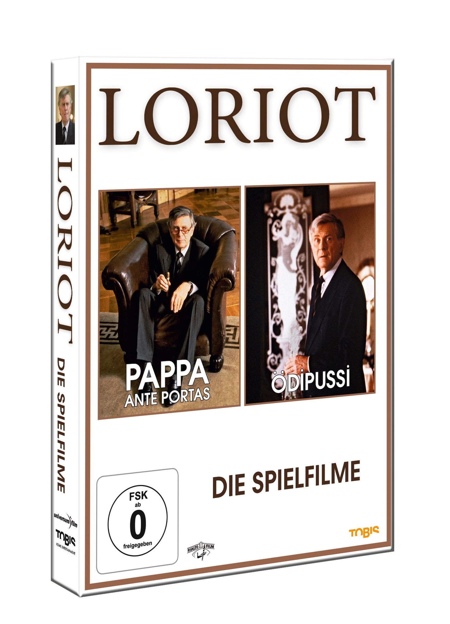 Loriot - Die Spielfilme - Pappa ante Portas / Ödipussi [2 DVDs]