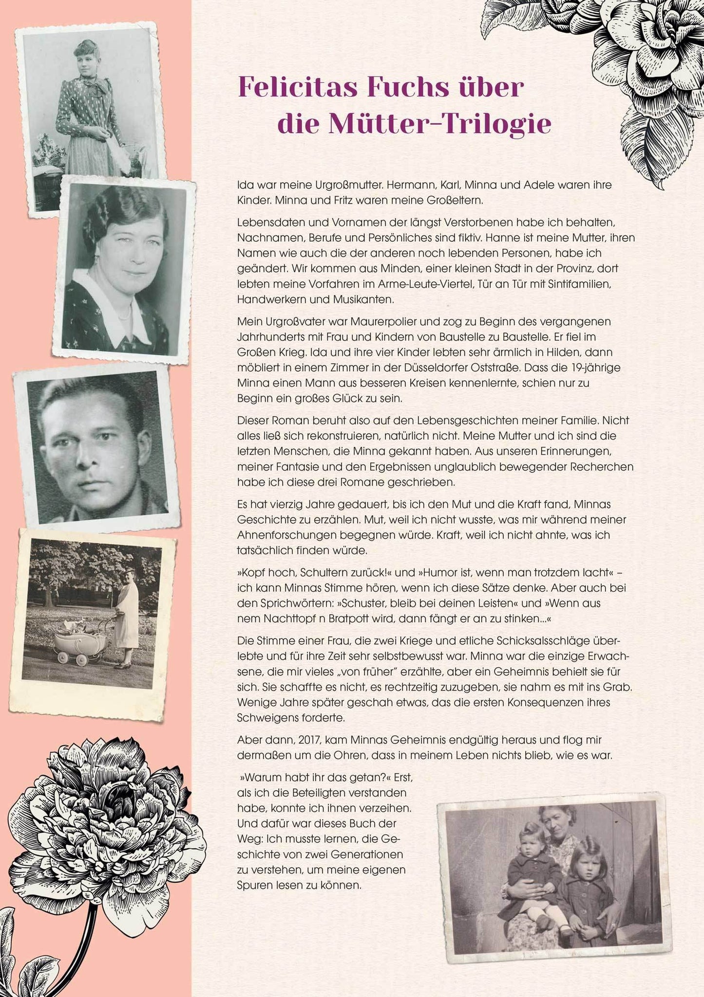 Minna. Kopf hoch, Schultern zurück: Mütter-Trilogie 1 - Roman (Nominiert für den DELIA-Literaturpreis 2023)