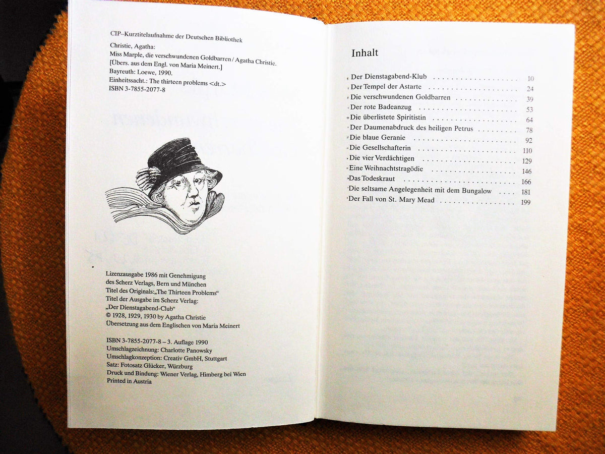 Agatha Christie: Miss Marple - Die verschwundenen Goldbarren [Loewe] [hardcover]