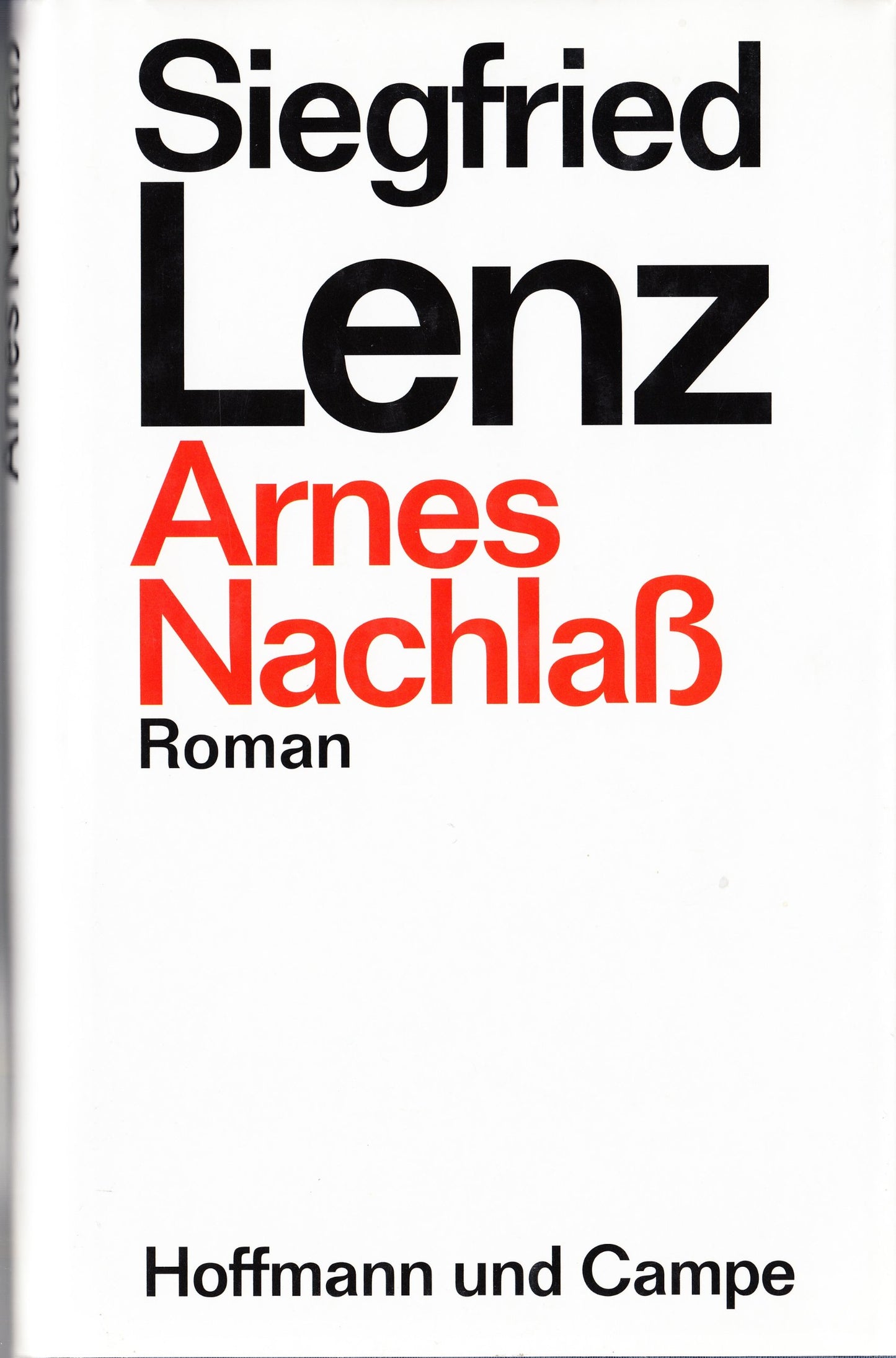 Arnes Nachlass: Roman