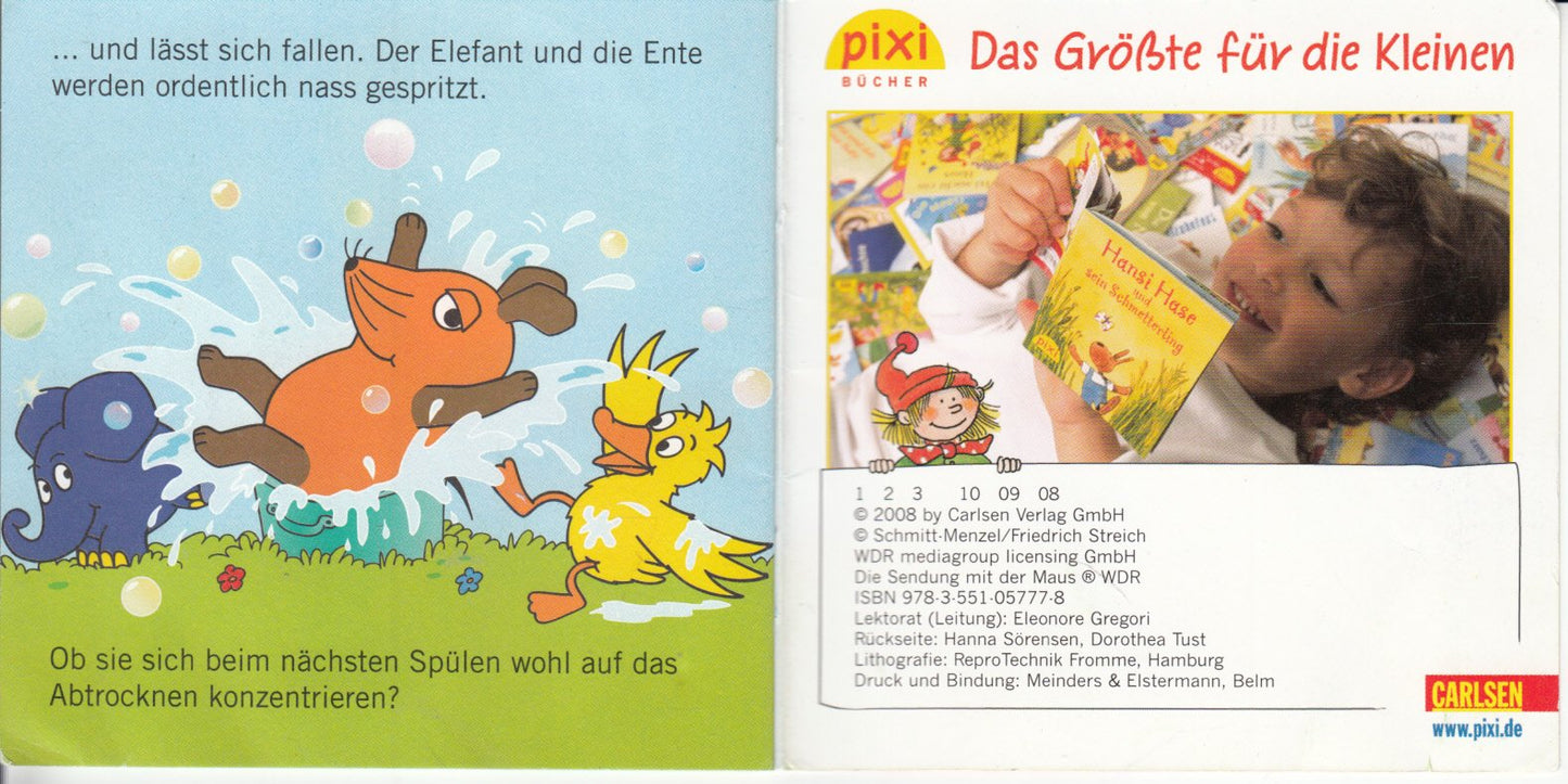 SEIFENBLASENTRÄUME - Pixi-Buch Nr. 1589 - Einzeltitel aus PIXI-Serie 177 (aus Kassette)