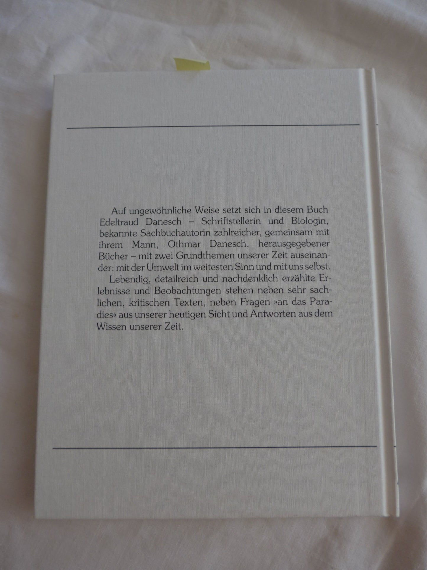 Fragen an das Paradies