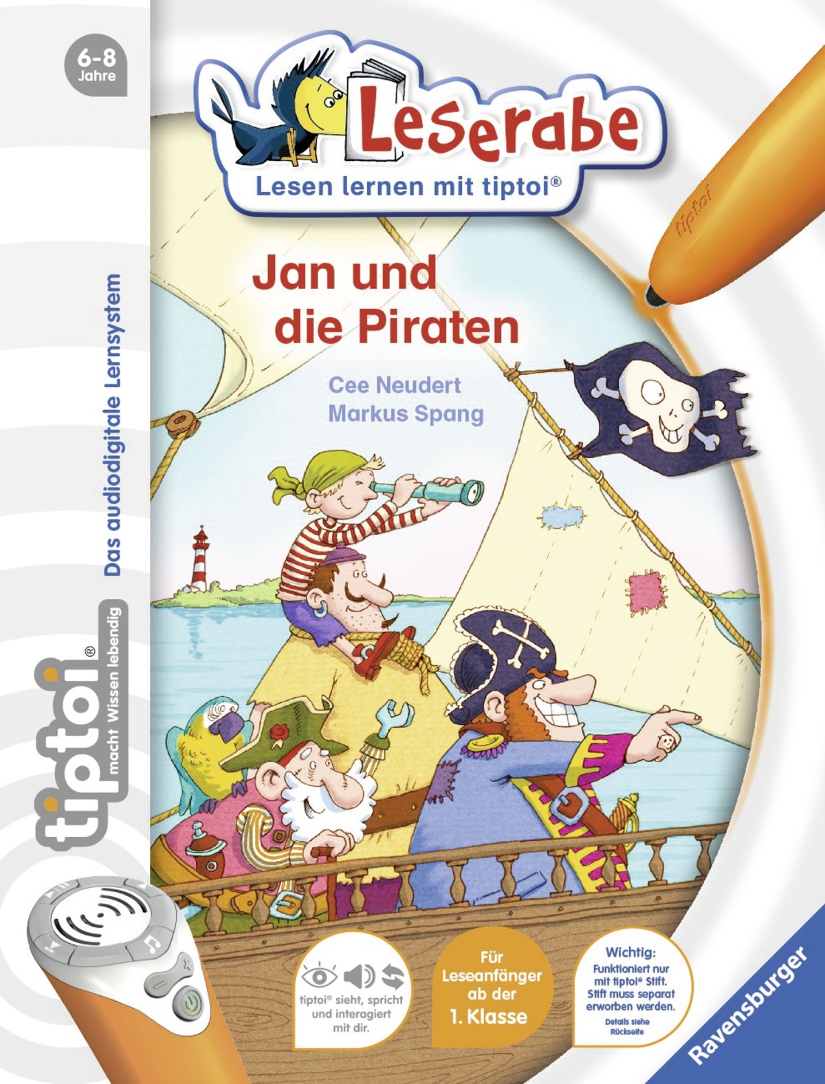 tiptoi® Jan und die Piraten: Für Leseanfänger ab der 1. Klasse (tiptoi® Leserabe)