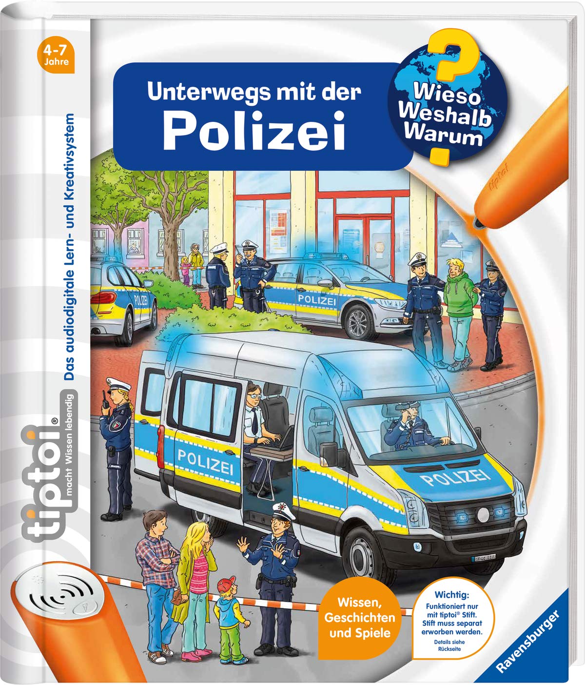tiptoi® Wieso? Weshalb? Warum? - Unterwegs mit der Polizei (Wieso? Weshalb? Warum?, 22)