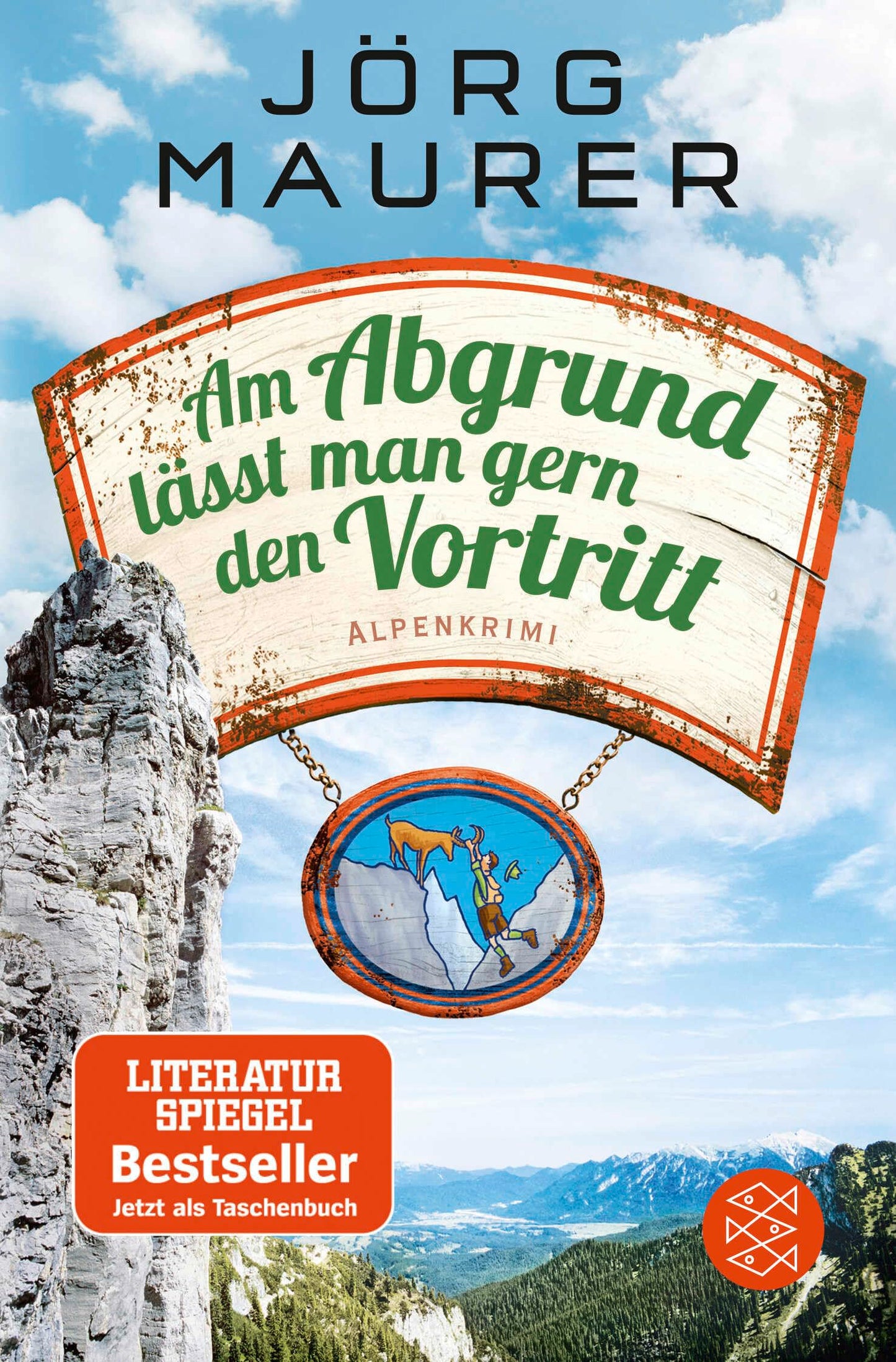 Am Abgrund lässt man gern den Vortritt: Alpenkrimi (Kommissar Jennerwein ermittelt, Band 10)