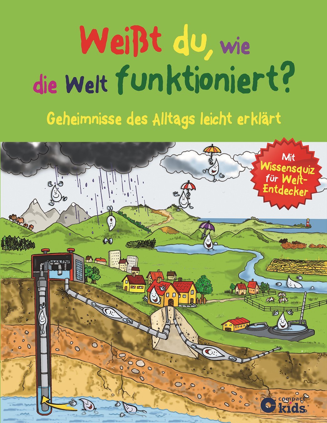 Weißt du, wie die Welt funktioniert?: Geheimnisse des Alltags leicht erklärt. Ab 6 Jahren: Geheimnisse des Alltags leicht erklärt. Mit Wissensquiz für Weltentdecker