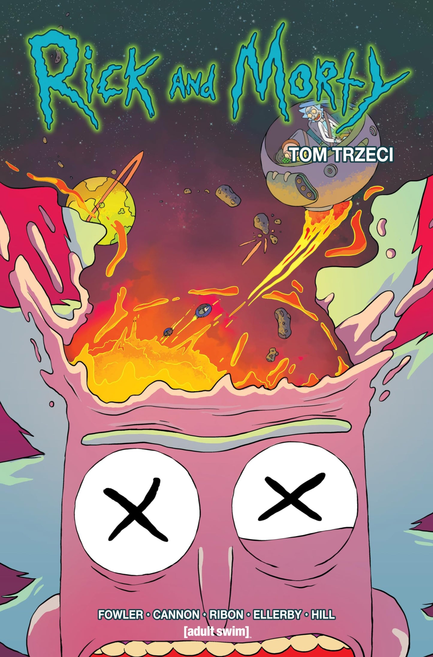 Rick i Morty (Tom 3) - CJ Cannon, Marc Ellerby, Tom Fowler [KOMIKS]