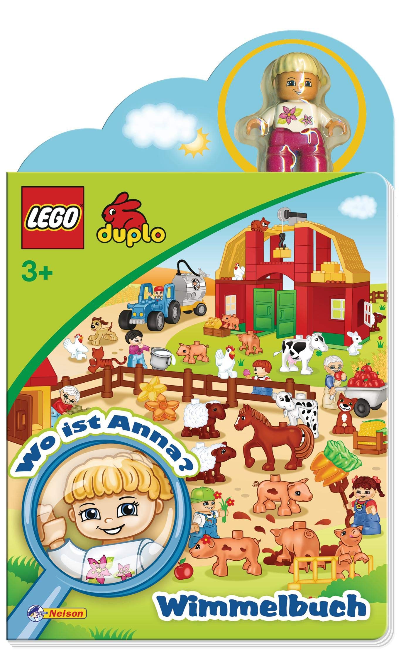 LEGO Duplo - Wo ist Anna? Wimmelbuch: Wimmelbuch mit original LEGO DUPLO Figur