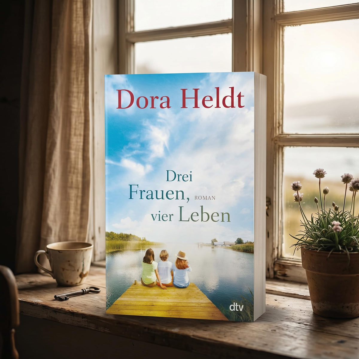 Dora Heldt - Haus am See Reihe Band 1-3 Buchset: Drei Frauen am See, Drei Frauen vier Leben & Drei Frauen und ein falsches Leben - Roman über Freundschaft, Lüge und Liebe mit exklusivem Lesezeichen