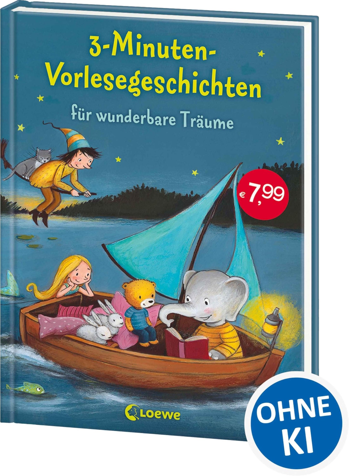 3-Minuten-Vorlesegeschichten für wunderbare Träume: Liebevolle Gute-Nacht-Geschichten zum Kuscheln und Einschlafen für Kinder ab 3 Jahren - Einschlafhilfe zum Vorlesen mit wunderschönen Illustrationen