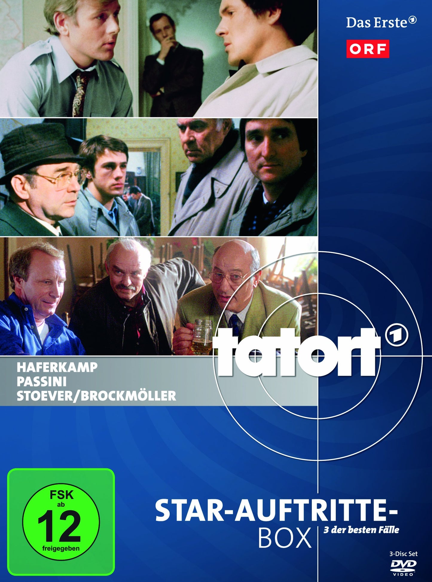 Tatort: Star-Auftritte-Box: Haferkamp, Passini, Stoever/Brockmöller [3 DVDs]
