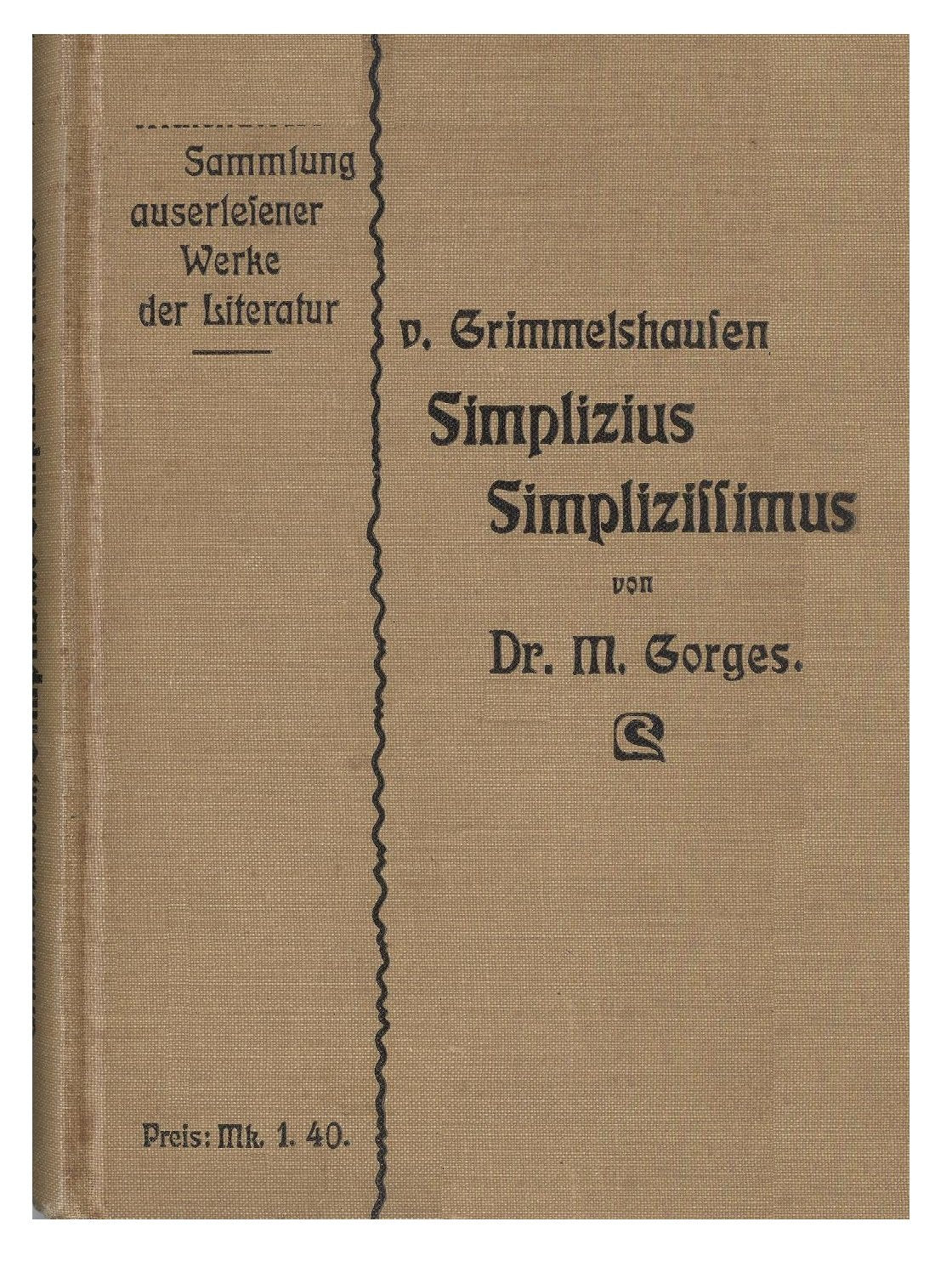 Grimmelshausen, Simplizius Simplizissimus (Aschendorffs Sammlung auserlesener Werke der Literatur)