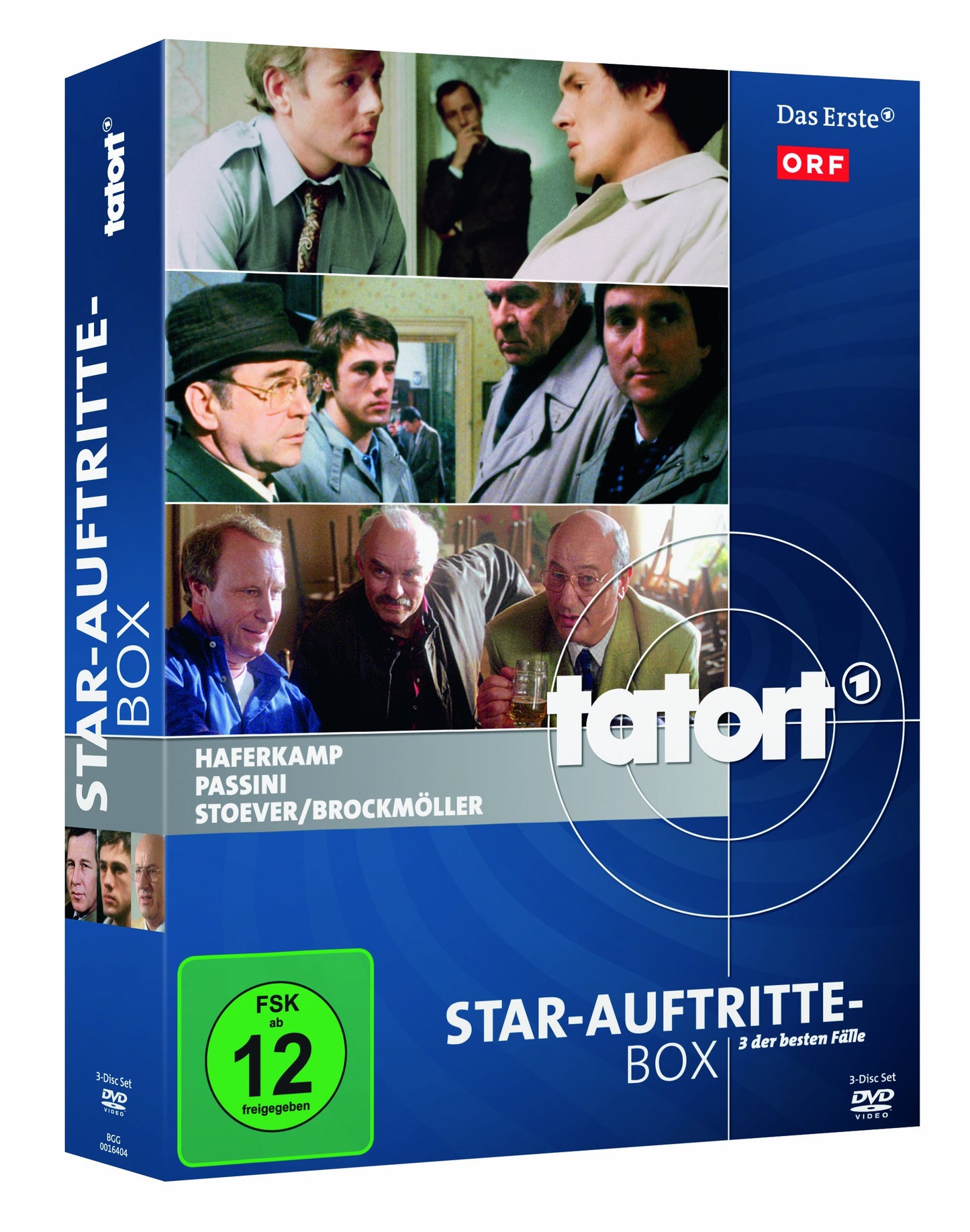 Tatort: Star-Auftritte-Box: Haferkamp, Passini, Stoever/Brockmöller [3 DVDs]