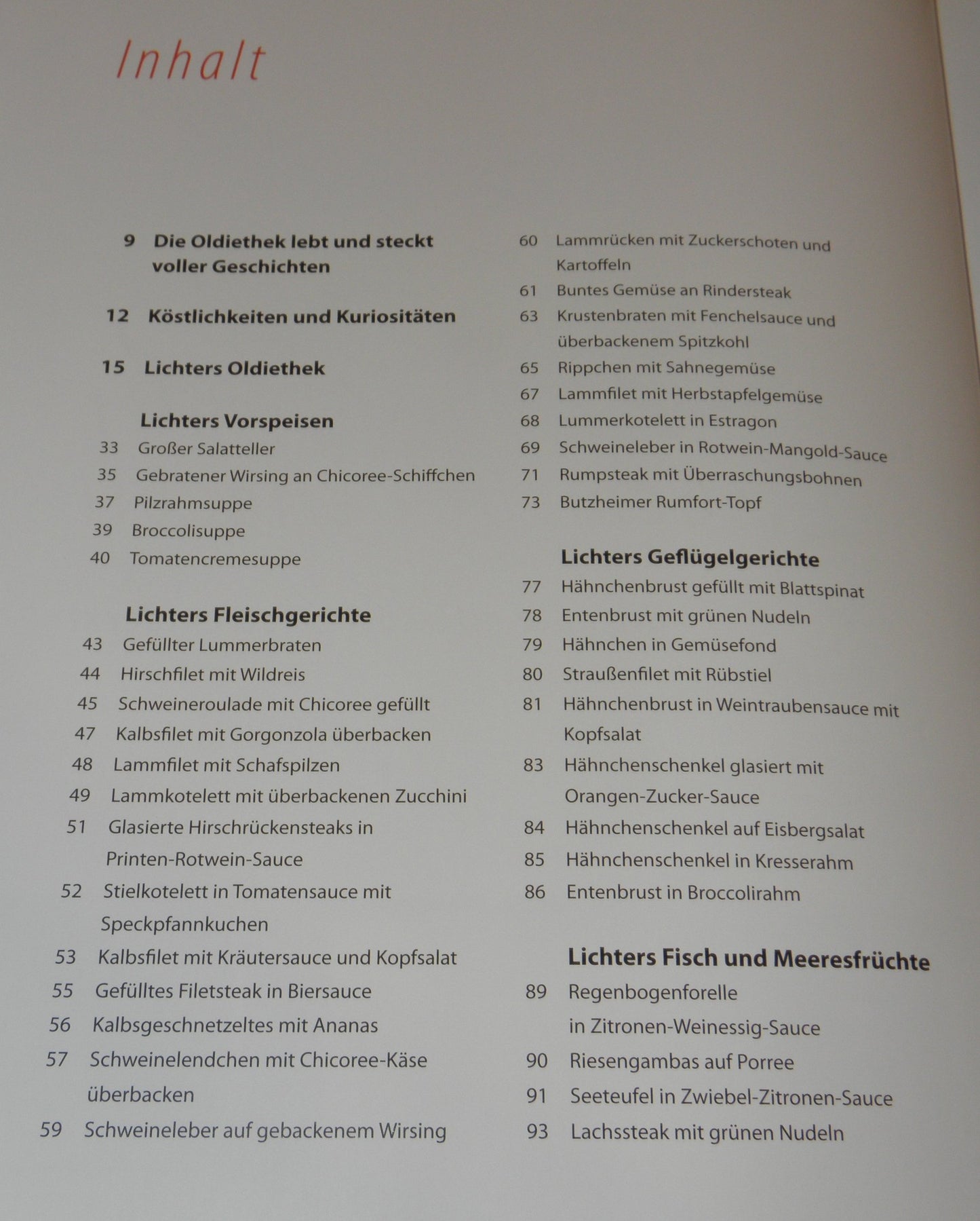 Geniessen erlaubt!