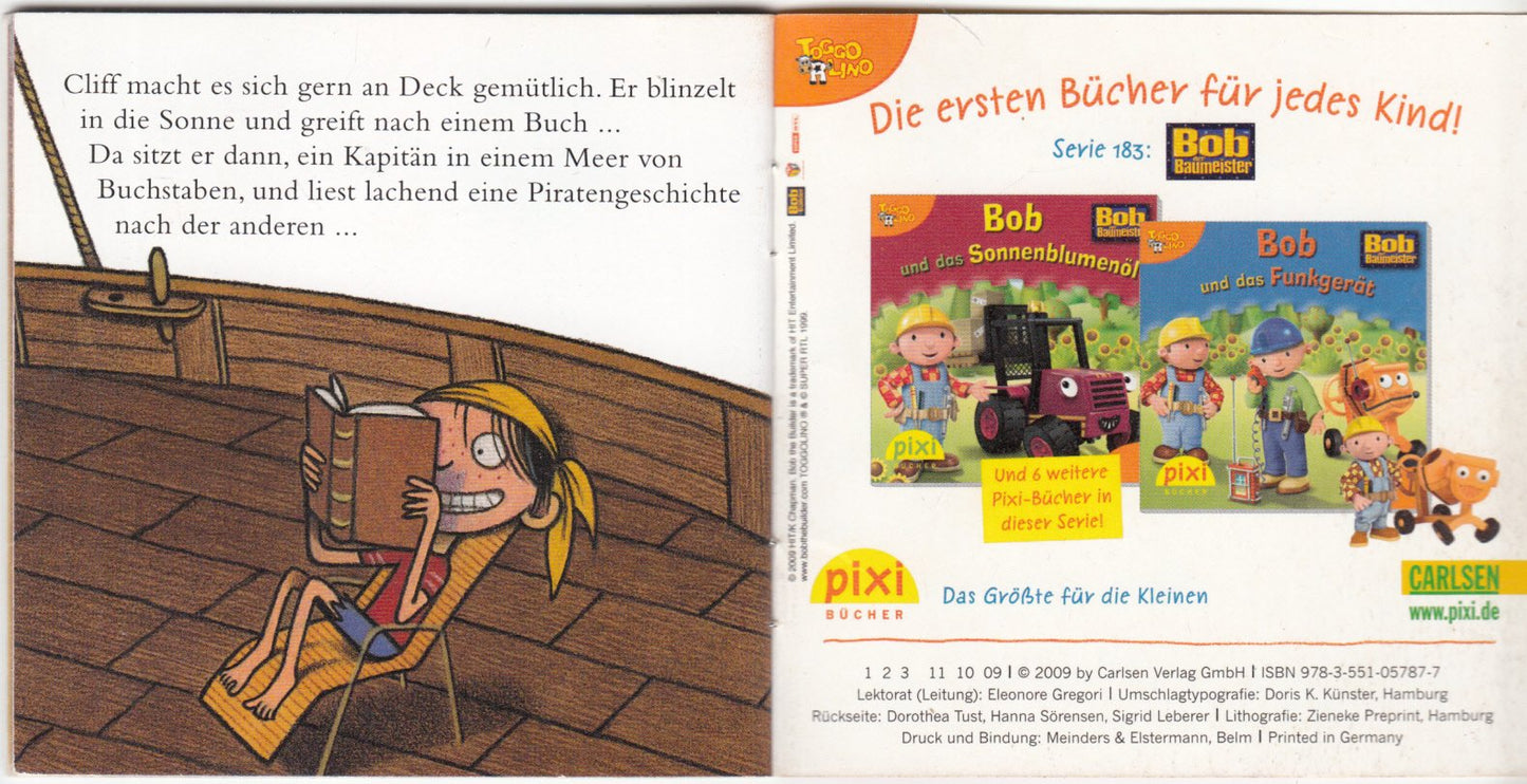 Der beste Pirat von allen - Pixi-Buch 1682 - Einzeltitel aus Pixi-Serie 187 (aus Kassette)