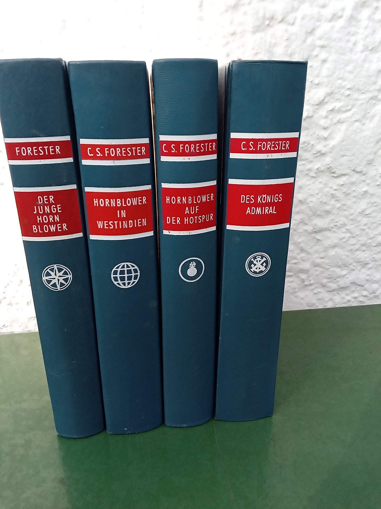 Der junge Hornblower, Hornblower auf der "Hotspur", Hornblower nin Westindien, Des Königs Admiral