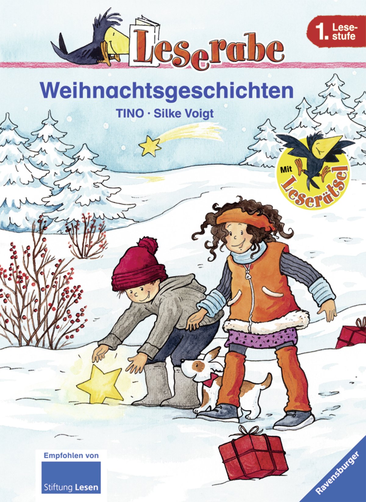 Weihnachtsgeschichten: Mit Leserätsel (Leserabe - 1. Lesestufe)