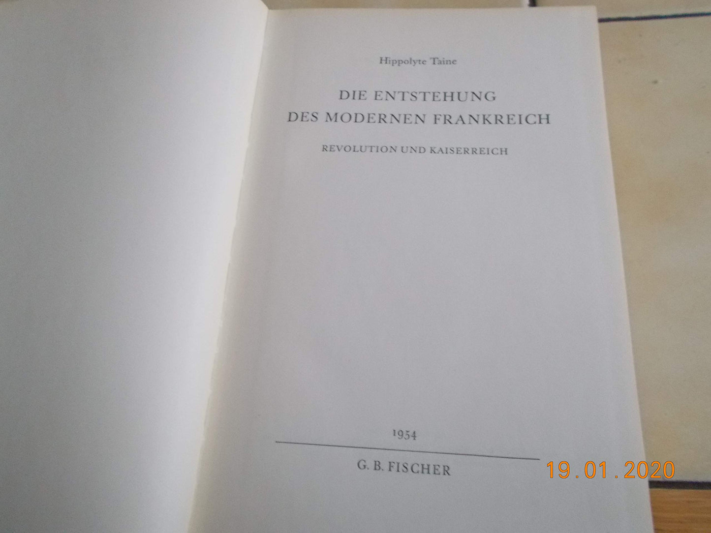 Die Entstehung Des Modernen Frankreich: Revolution Und Kaiserreich