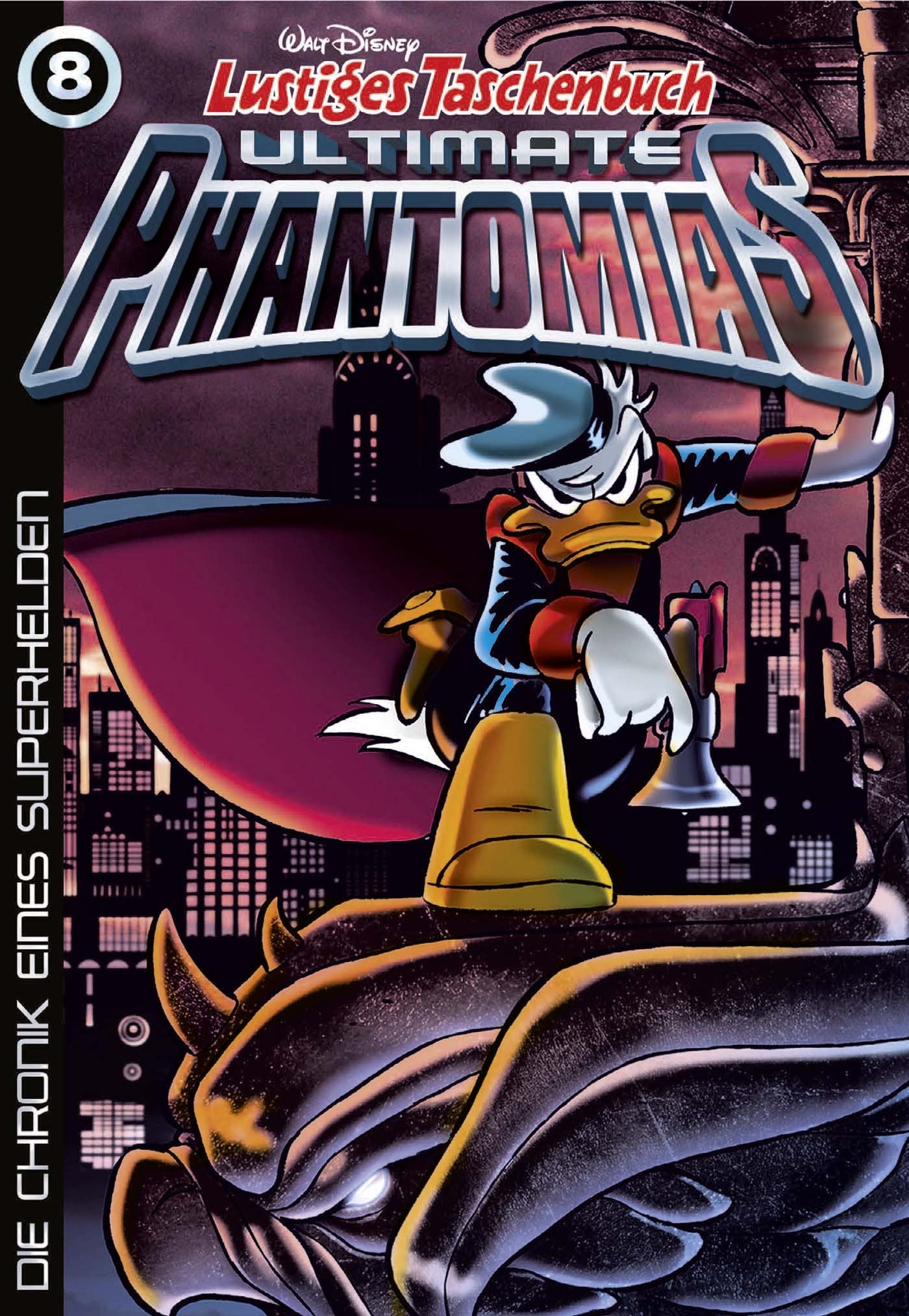 Lustiges Taschenbuch Ultimate Phantomias 08: Die Chronik eines Superhelden