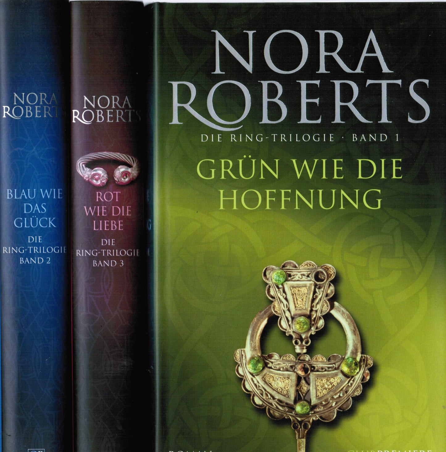 3 Bände Die Ring-Trilogie Ringtrilogie Grün wie die Hoffnung / Blau wie das Glück / Rot wie die Liebe komplett