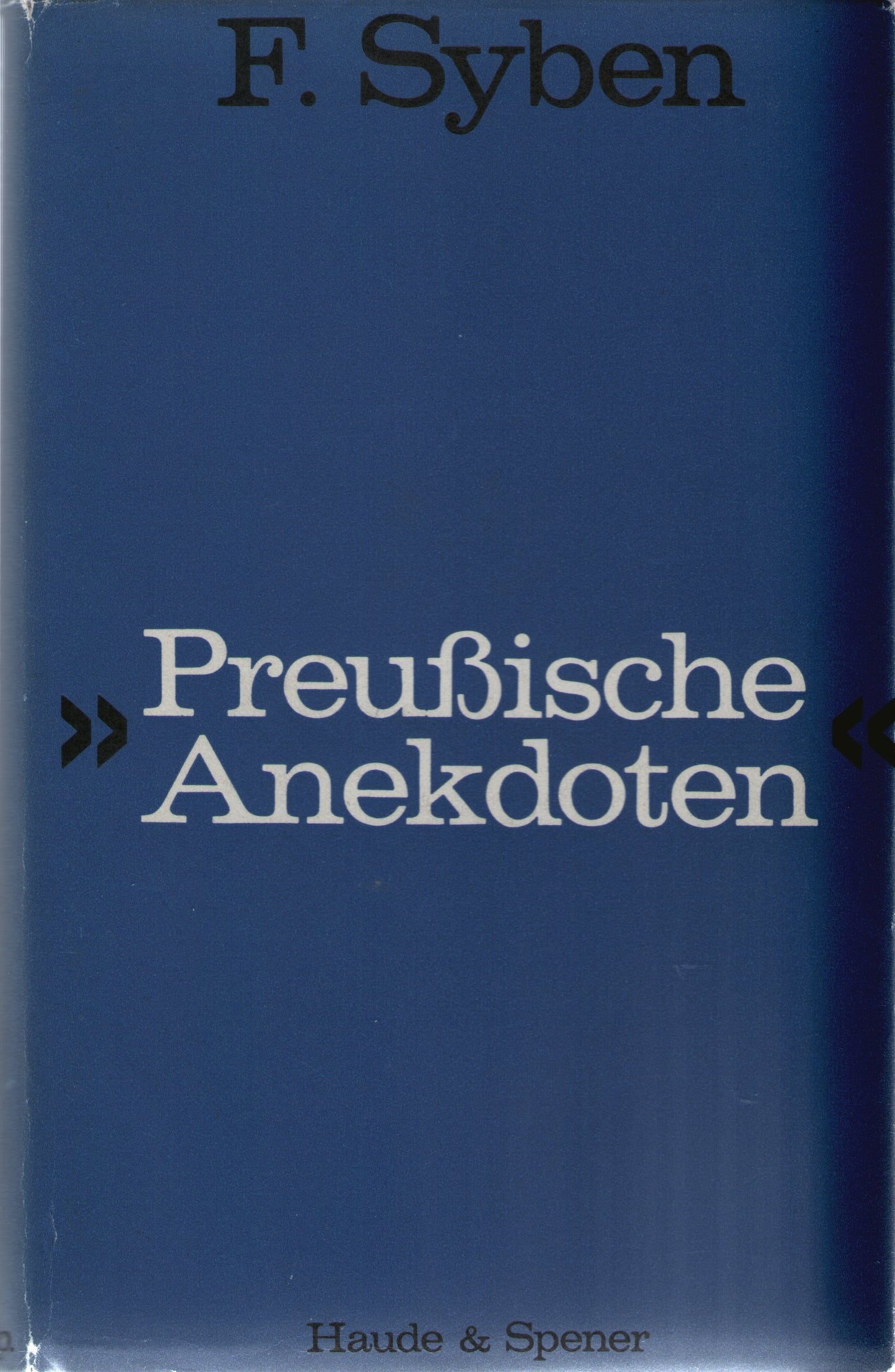 Preussische Anekdoten