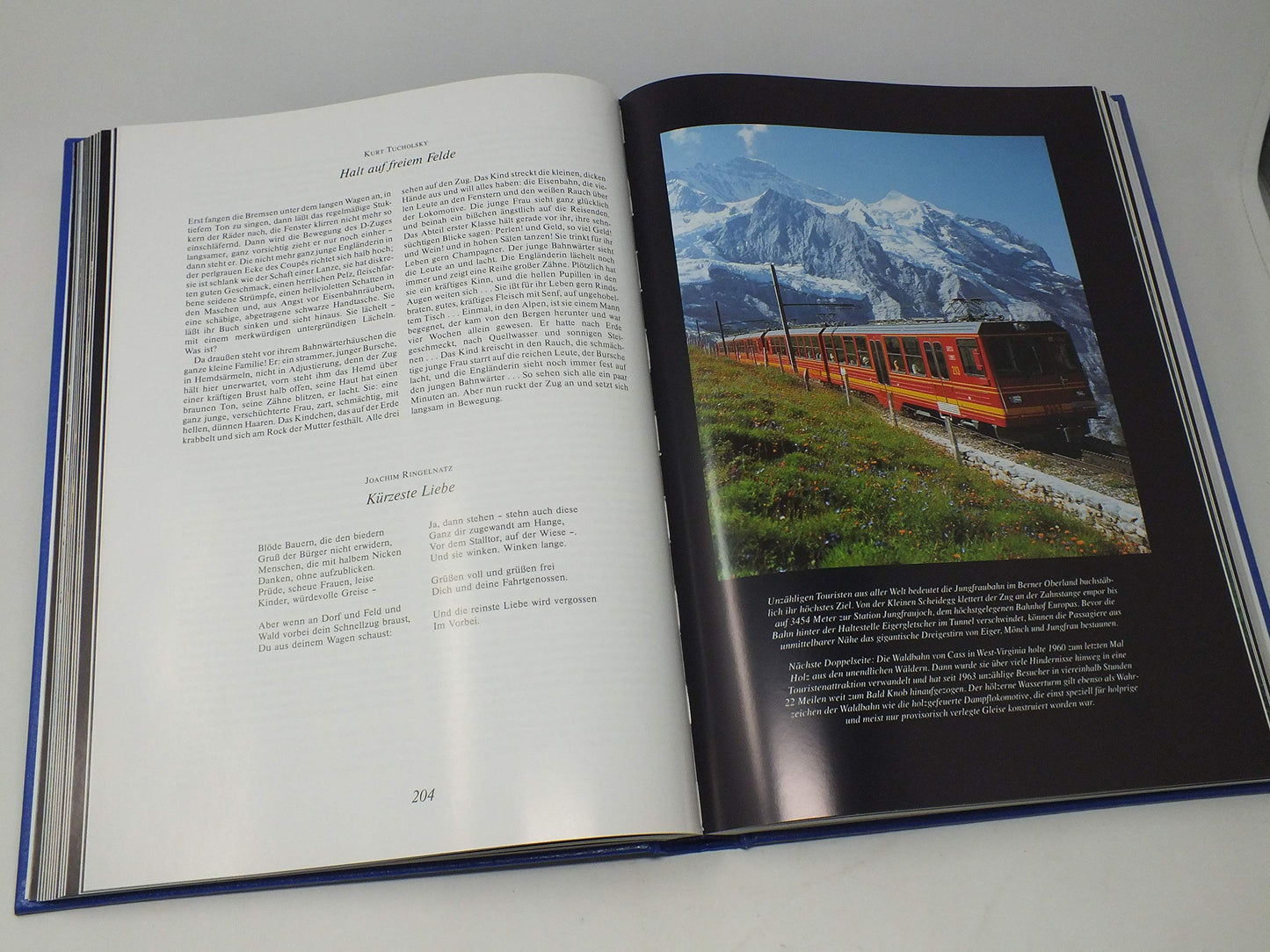 Vom Reiz der Eisenbahn : [eine literarische Bilderreise].