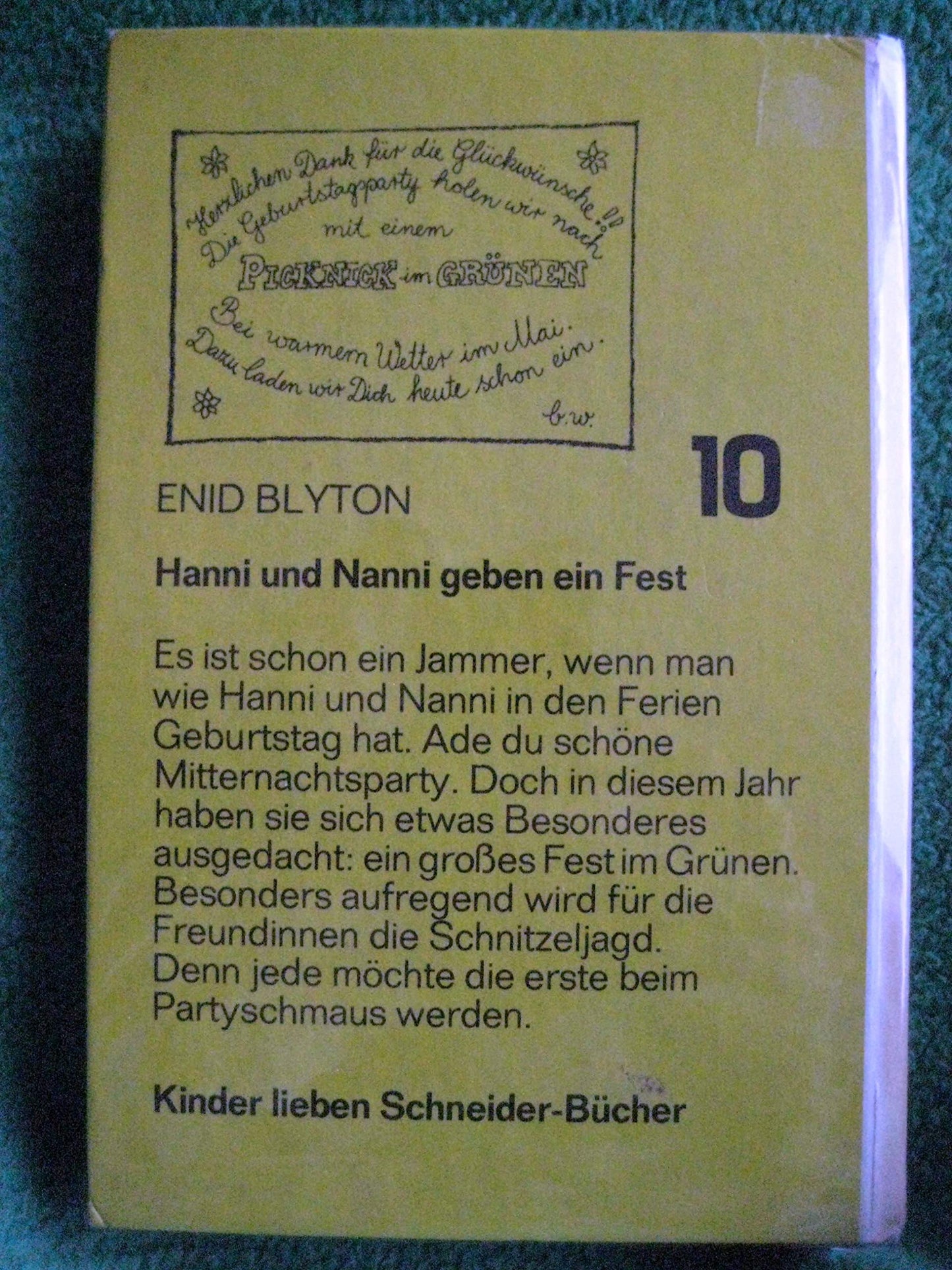 Hanni und Nanni geben ein Fest