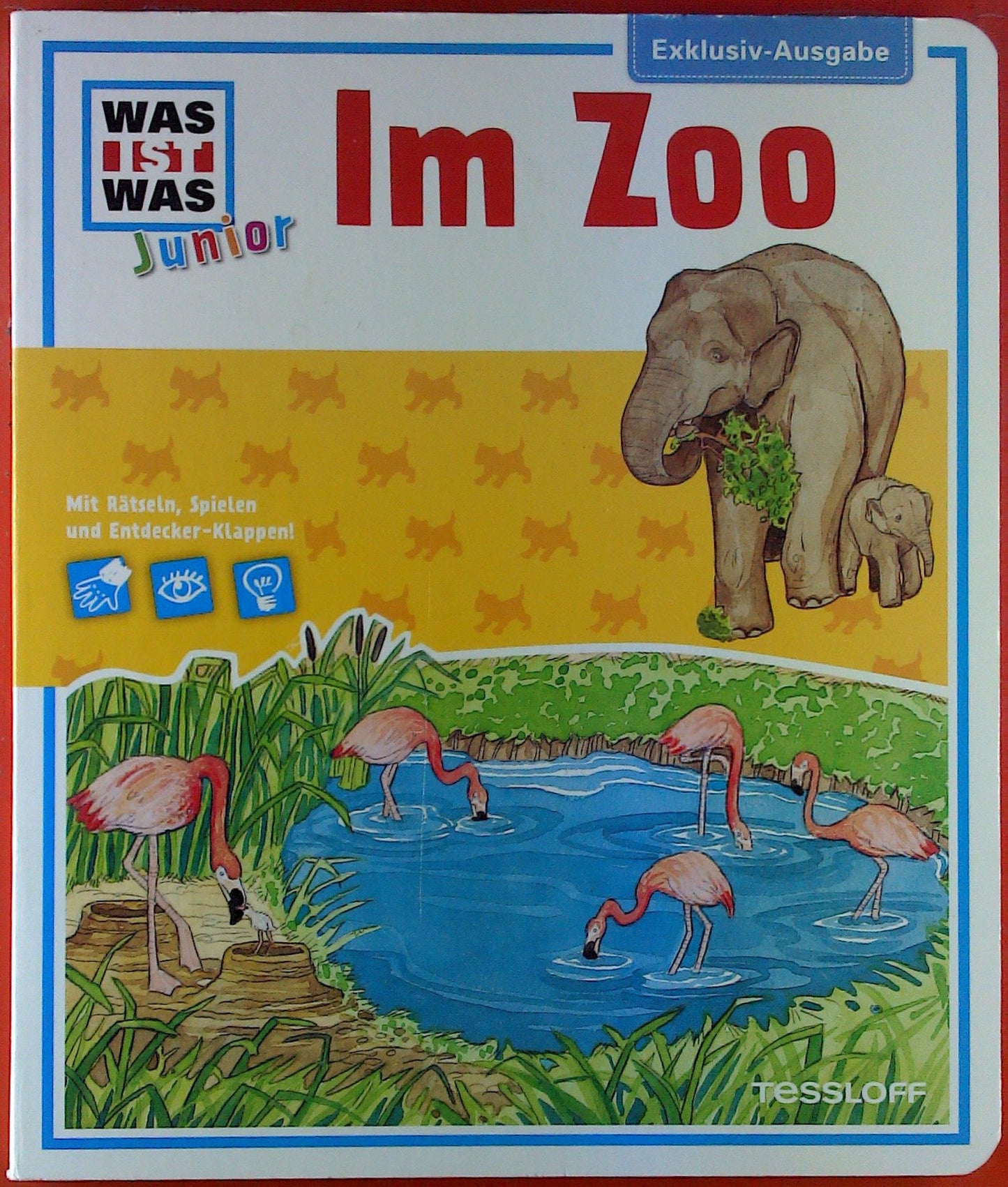 Was ist was - Junior. Im Zoo. Exclusiv-Ausgabe. Mit Entdeckerklappen.