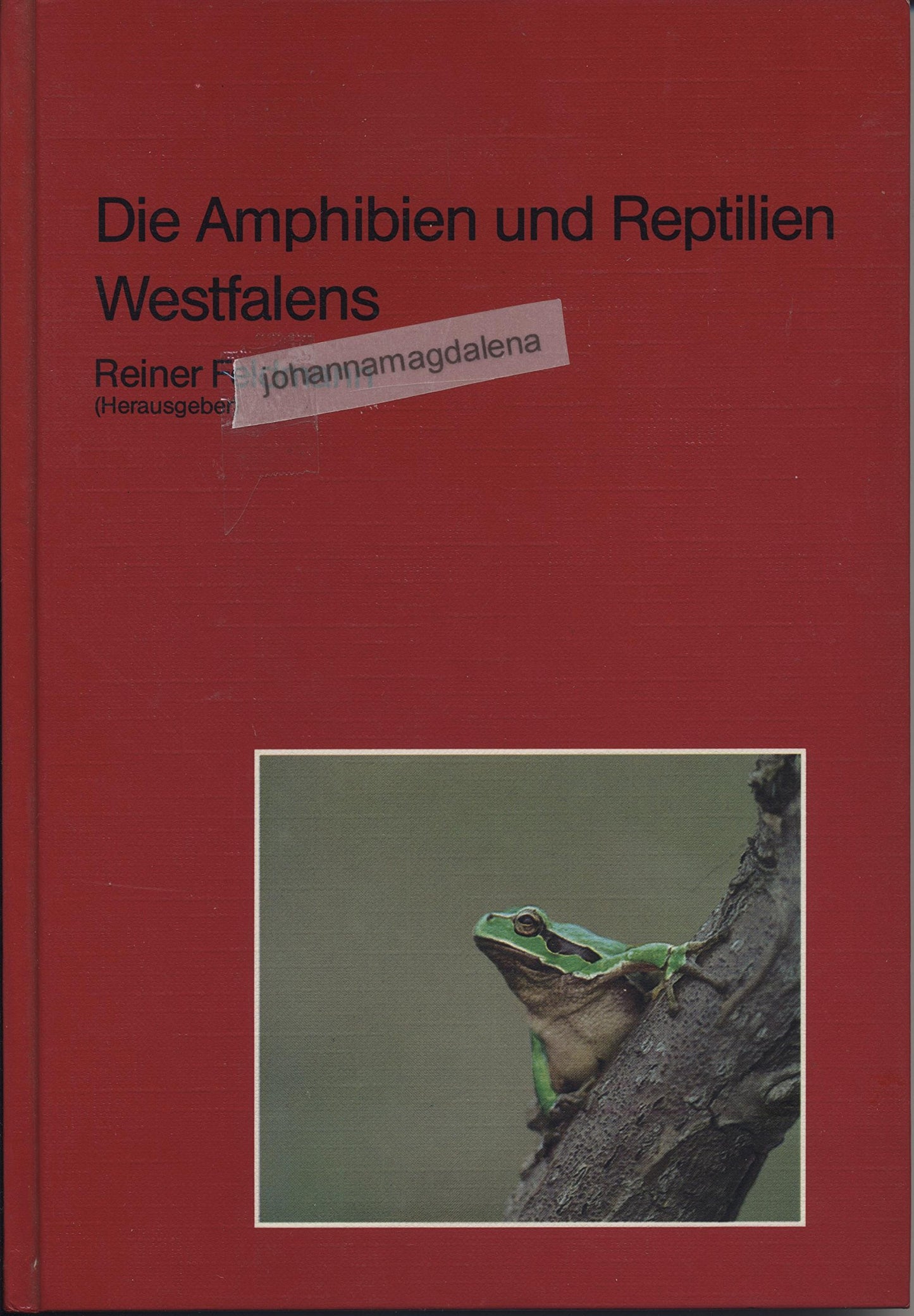Die Amphibien und Reptilien Westfalens. ( = Veröffentlichungen der Arbeitsgemeinschaft für biologisch- ökoloische Landeserforschung, 34/ Abhandlungen aus dem Landesmuseum für Naturkunde zu Münster in Westfalen, H. 3, 43. Jg. ) .