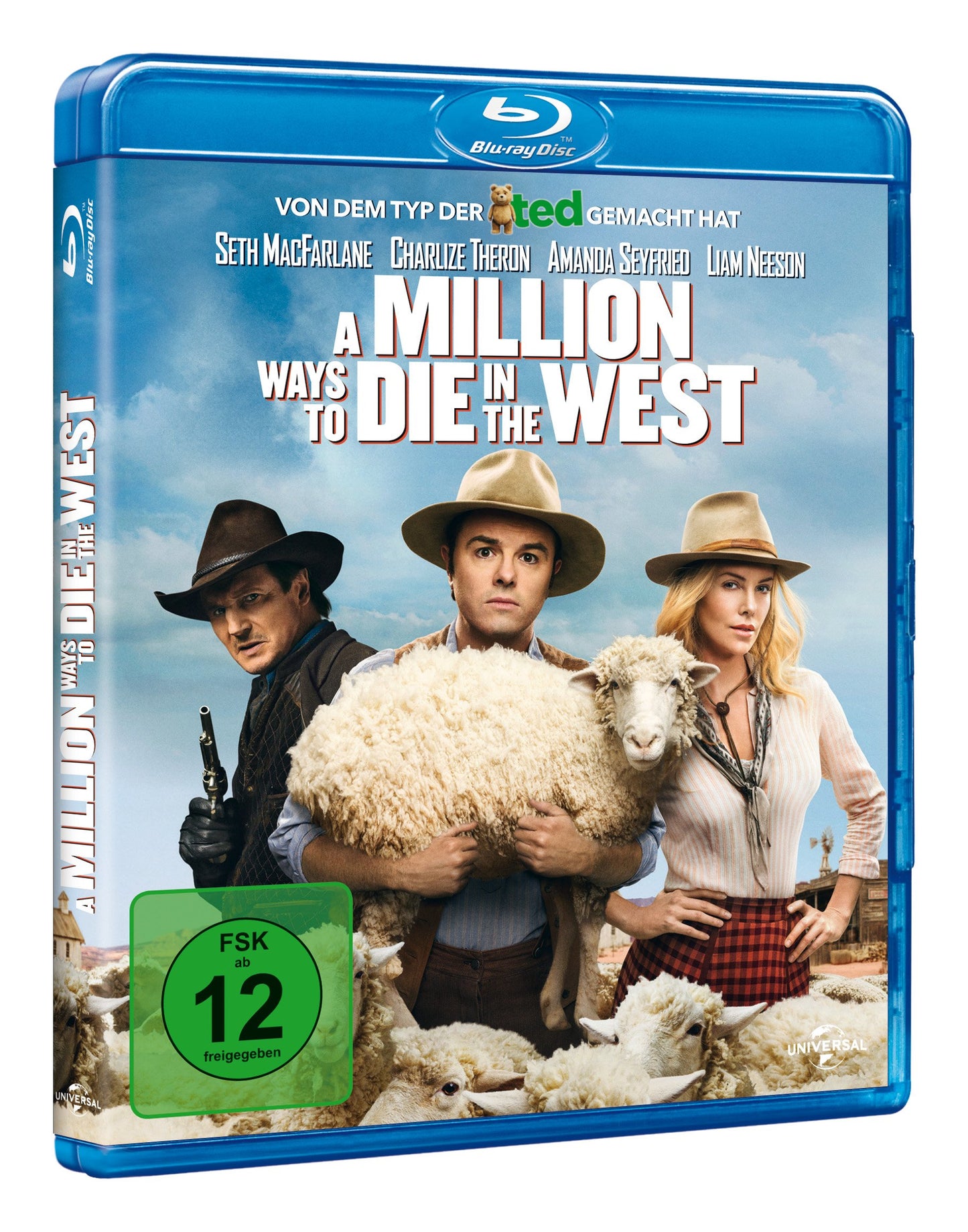 A Million Ways to Die in the West [Blu-ray]