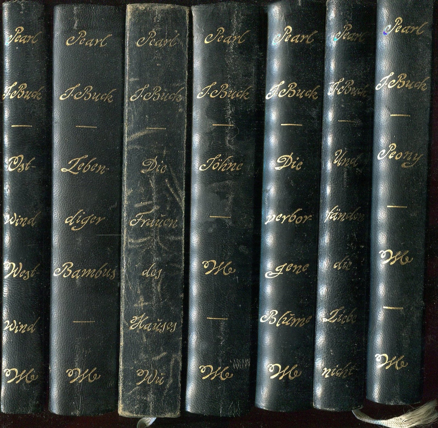 Paket 7x Pearl S. Buck: Peony/Und fänden die Liebe nicht/Die verborgene Blume/Söhne/Die Frauen des Hauses Wu/Lebendiger Bambus/Ostwind-Westwind