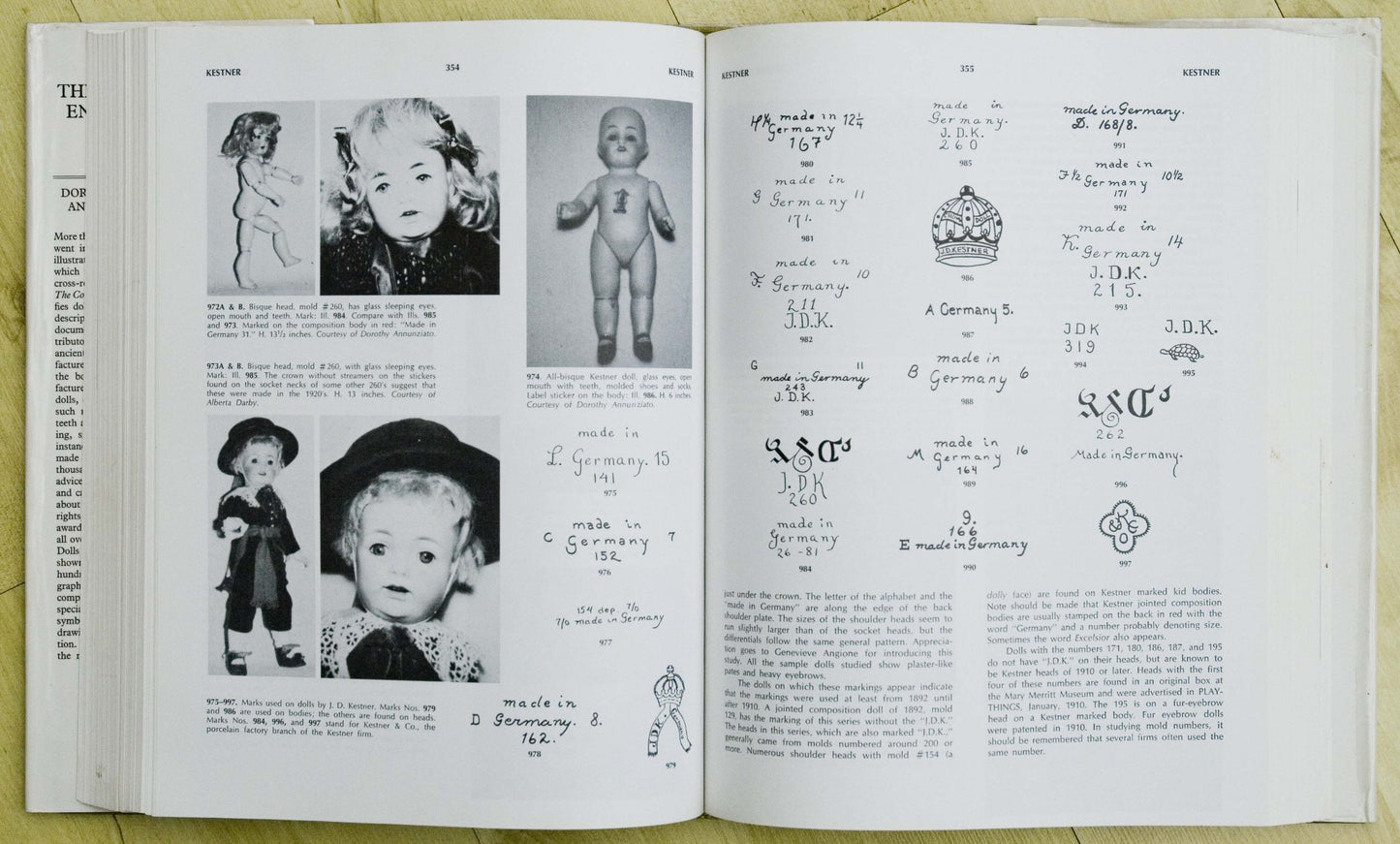 The Collector's Encyclopaedia of Dolls: v. 1