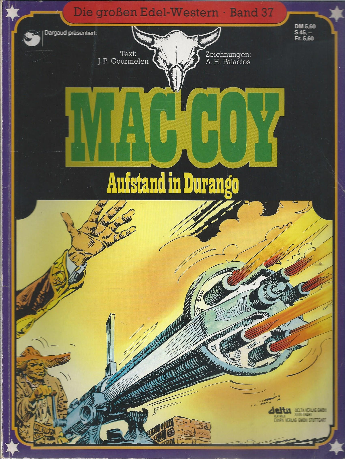 Die grossen Edel - Western Band 37 : Mac Coy - Aufstand in Durango.